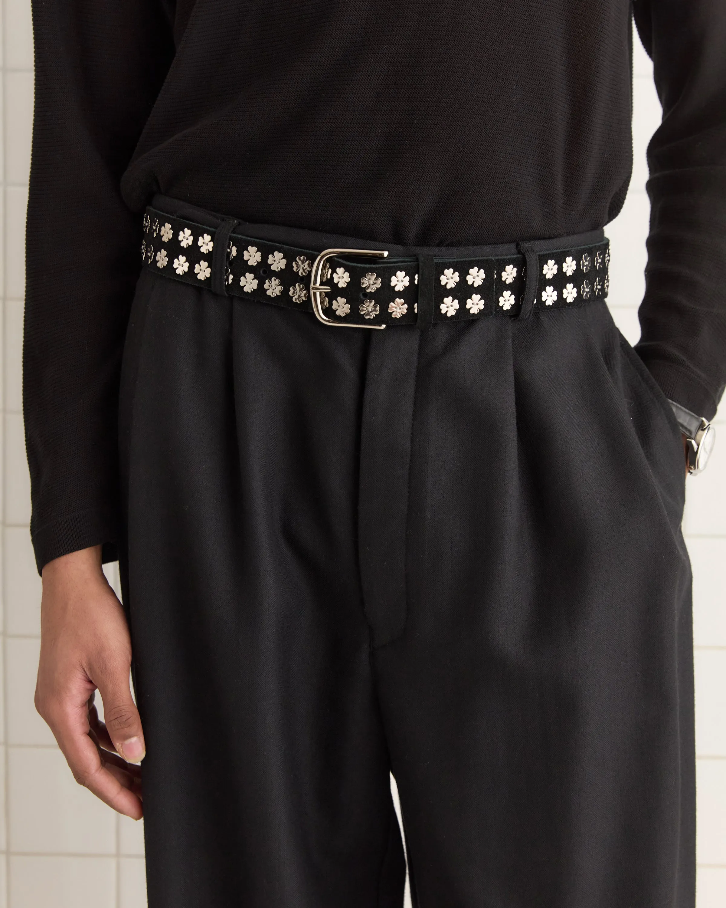 Clover Charm Belt - Black sold by BODE product image thumbnail 3