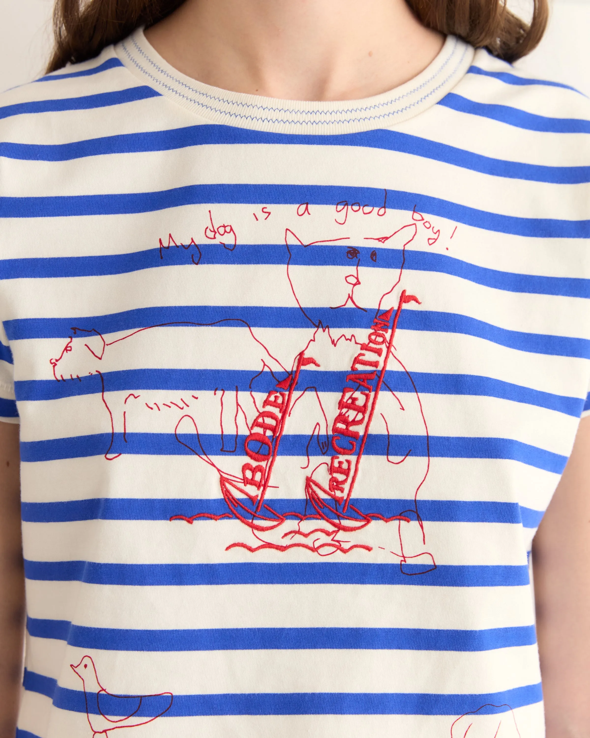 Margate Sails Tee sold by BODE product image thumbnail 2