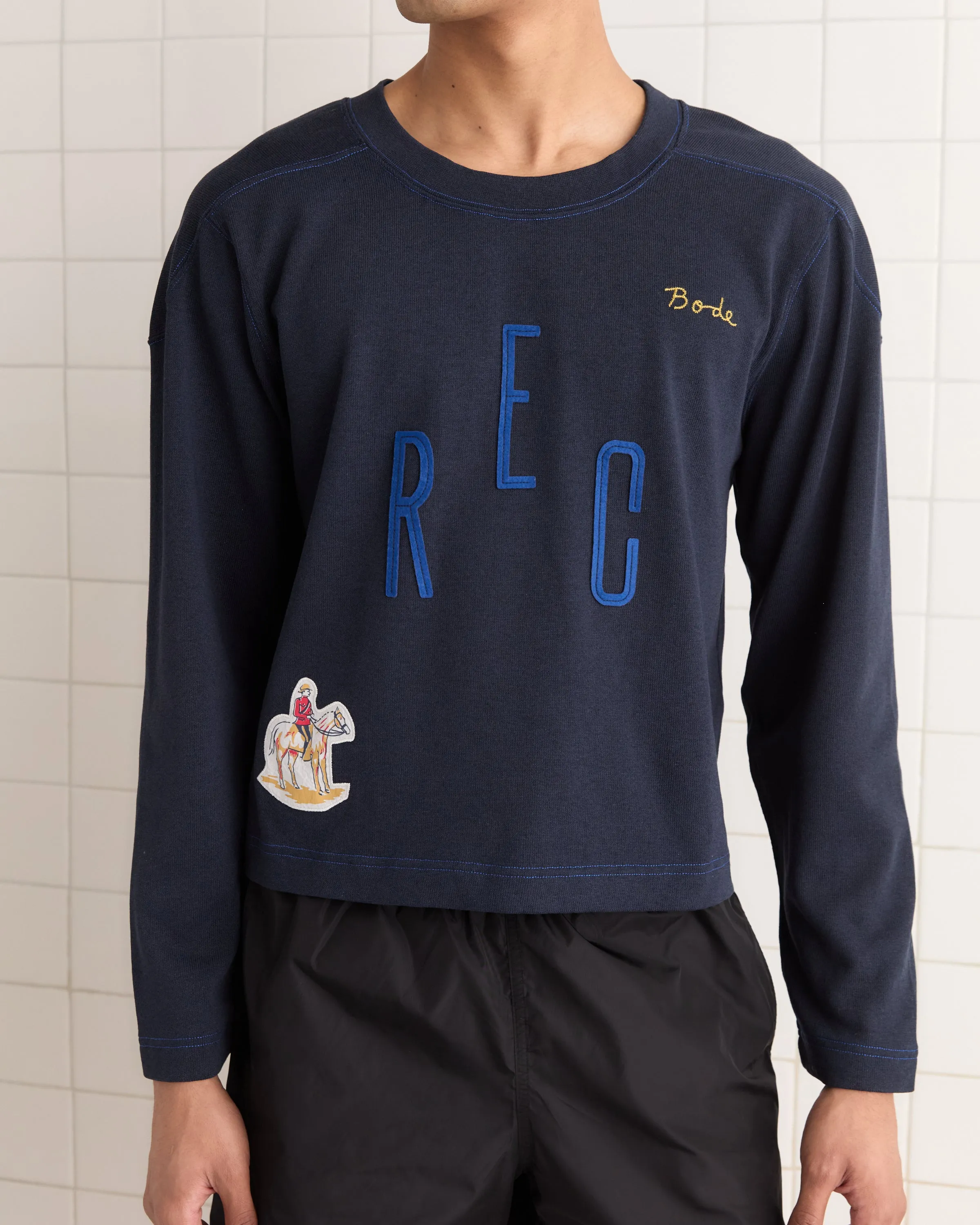 Rec Pullover - Navy sold by BODE product image thumbnail 2