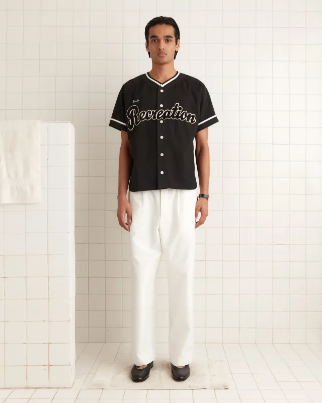 Baseball Shirt - Black made by BODE