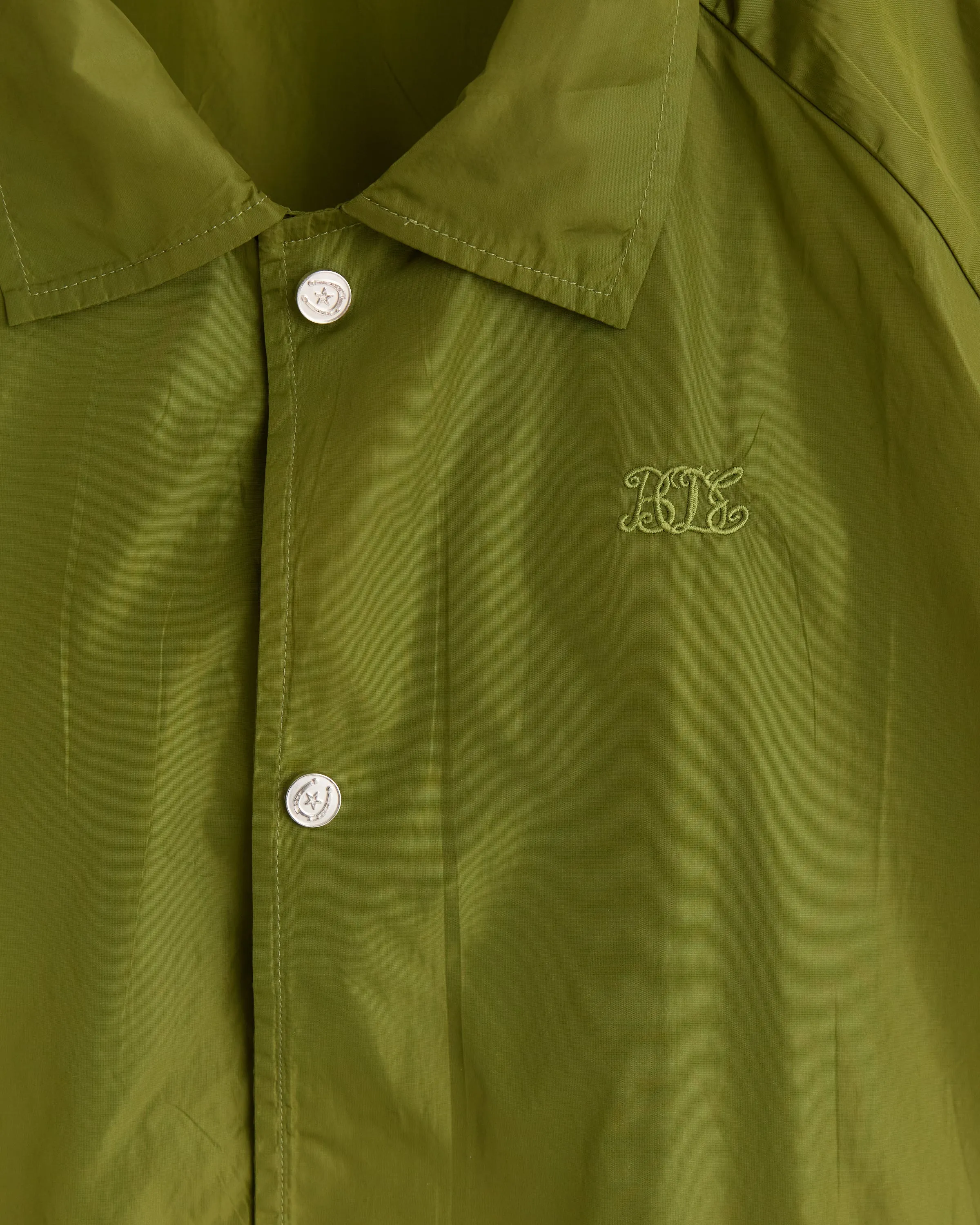 Nylon Track Jacket - Olive sold by BODE product image thumbnail 2