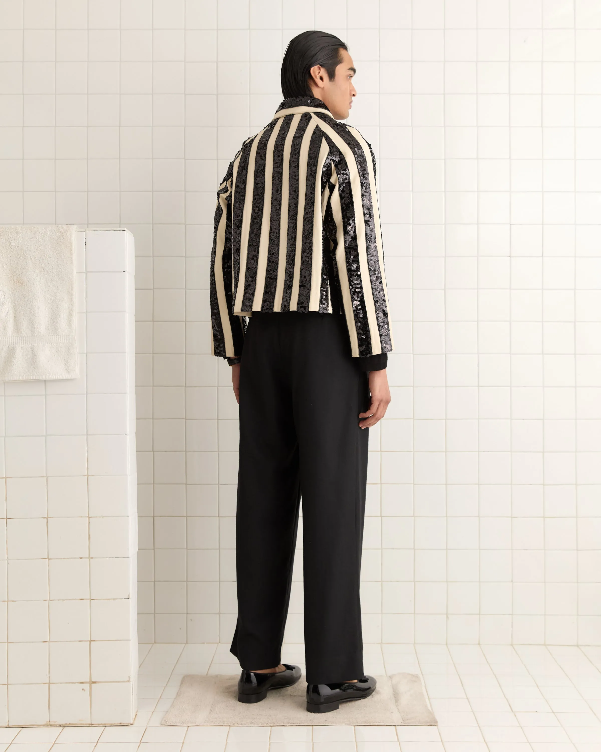 Grandstand Cropped Jacket sold by BODE product image thumbnail 3