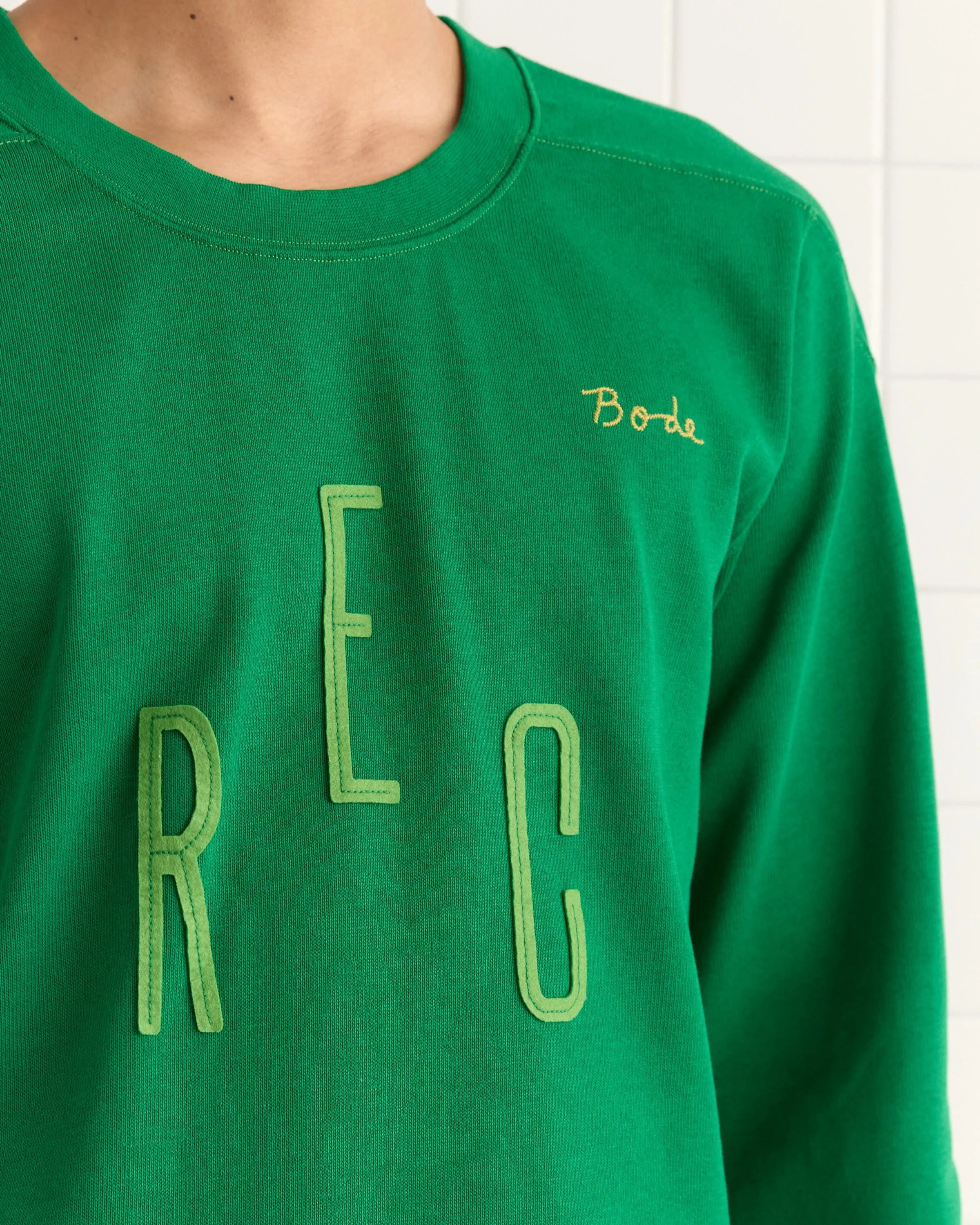 Rec Pullover - Green sold by BODE product image thumbnail 2
