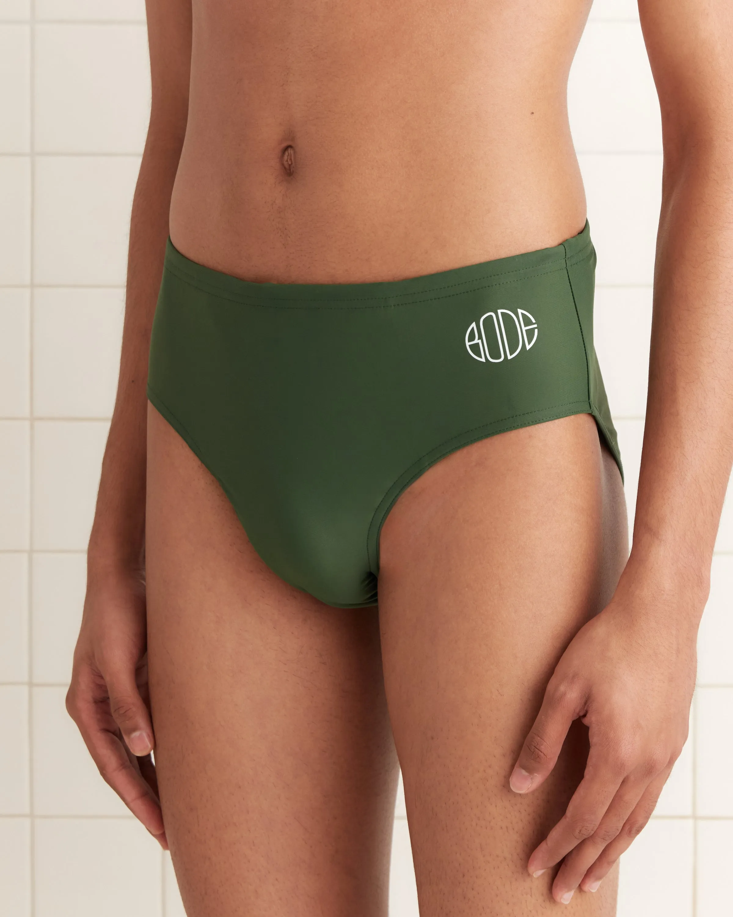 Swimming Briefs - Green sold by BODE product image thumbnail 2
