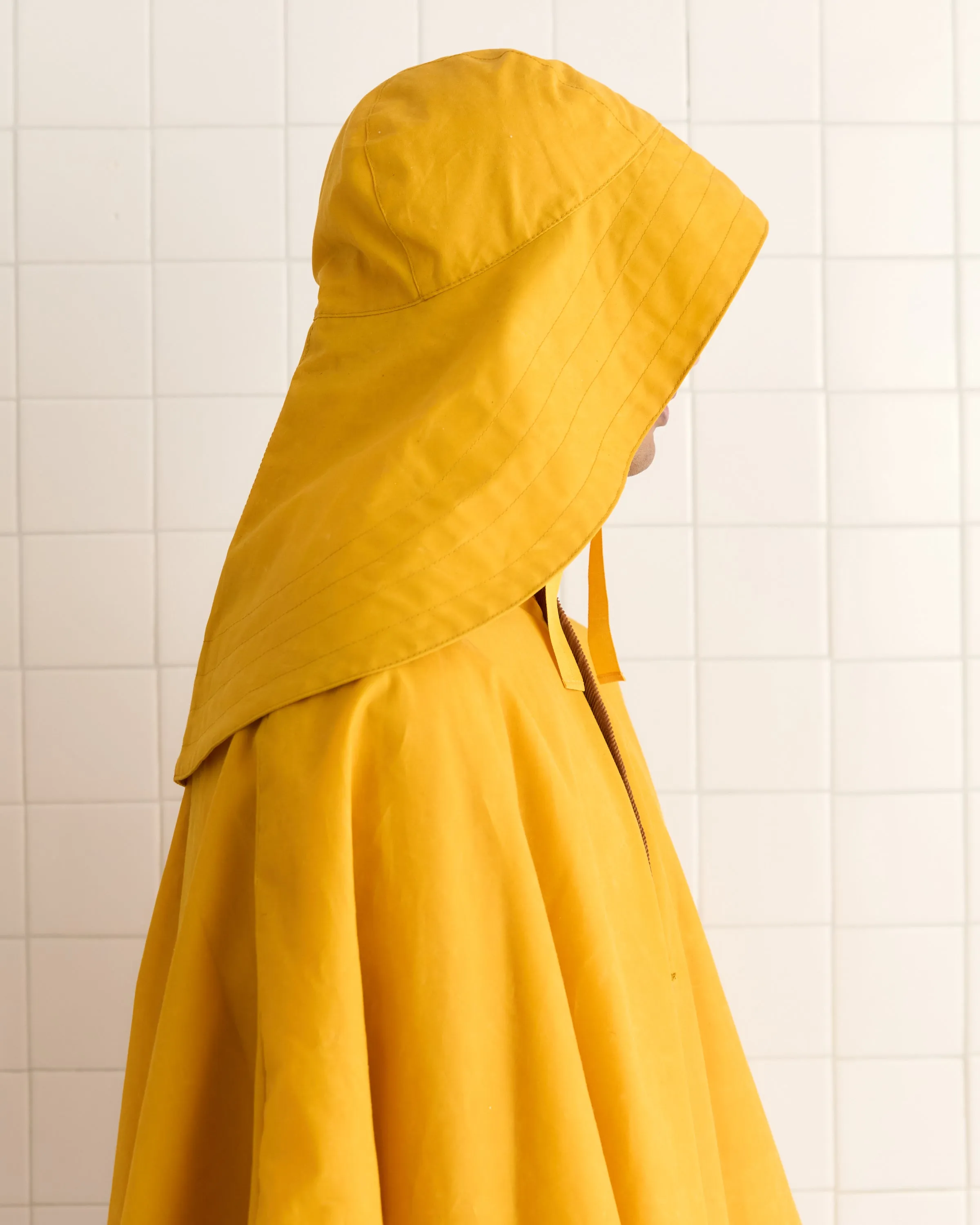 Waxed Rain Hat - Yellow sold by BODE product image thumbnail 4