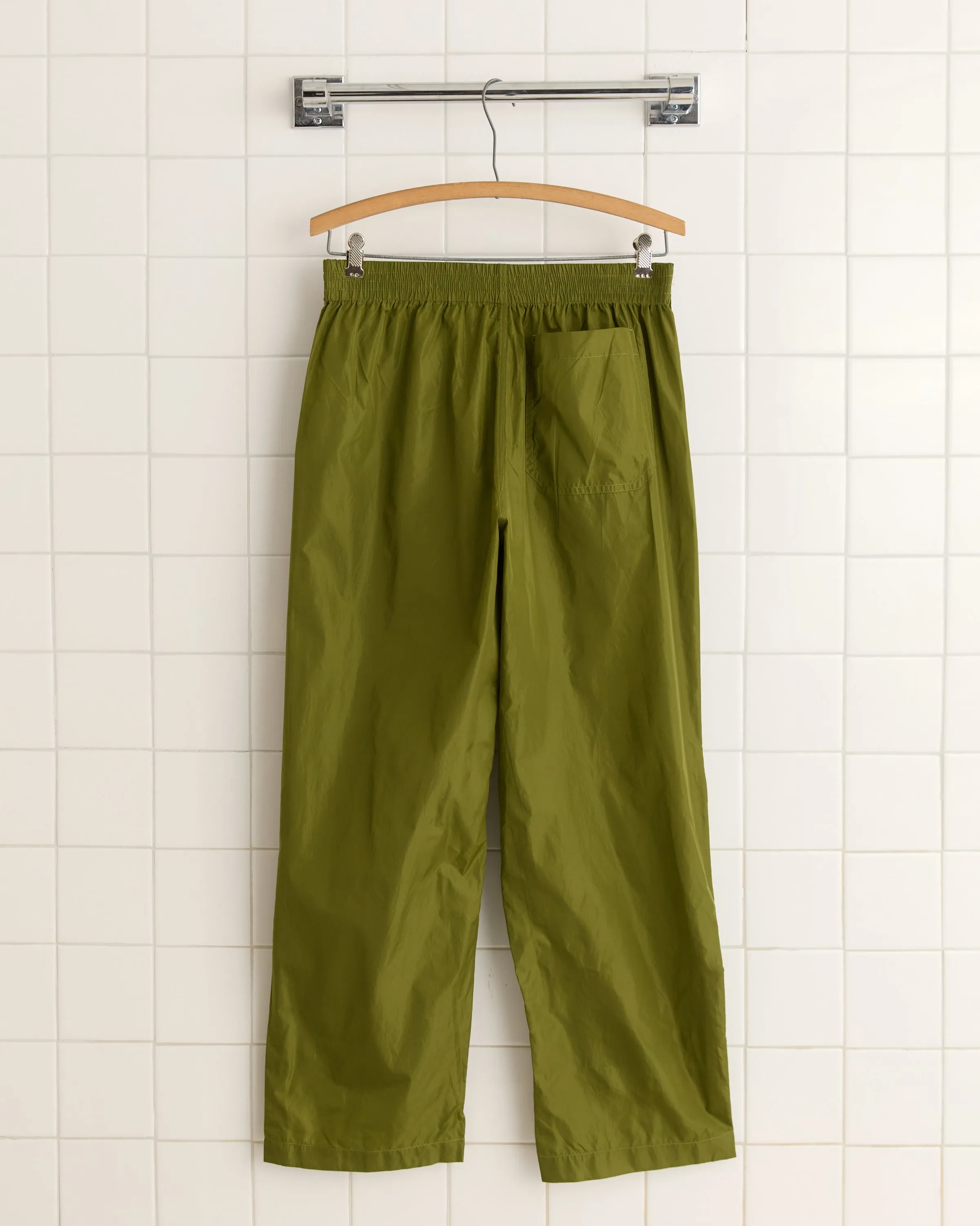 Nylon Tear-Away Track Pants - Olive sold by BODE product image thumbnail 3