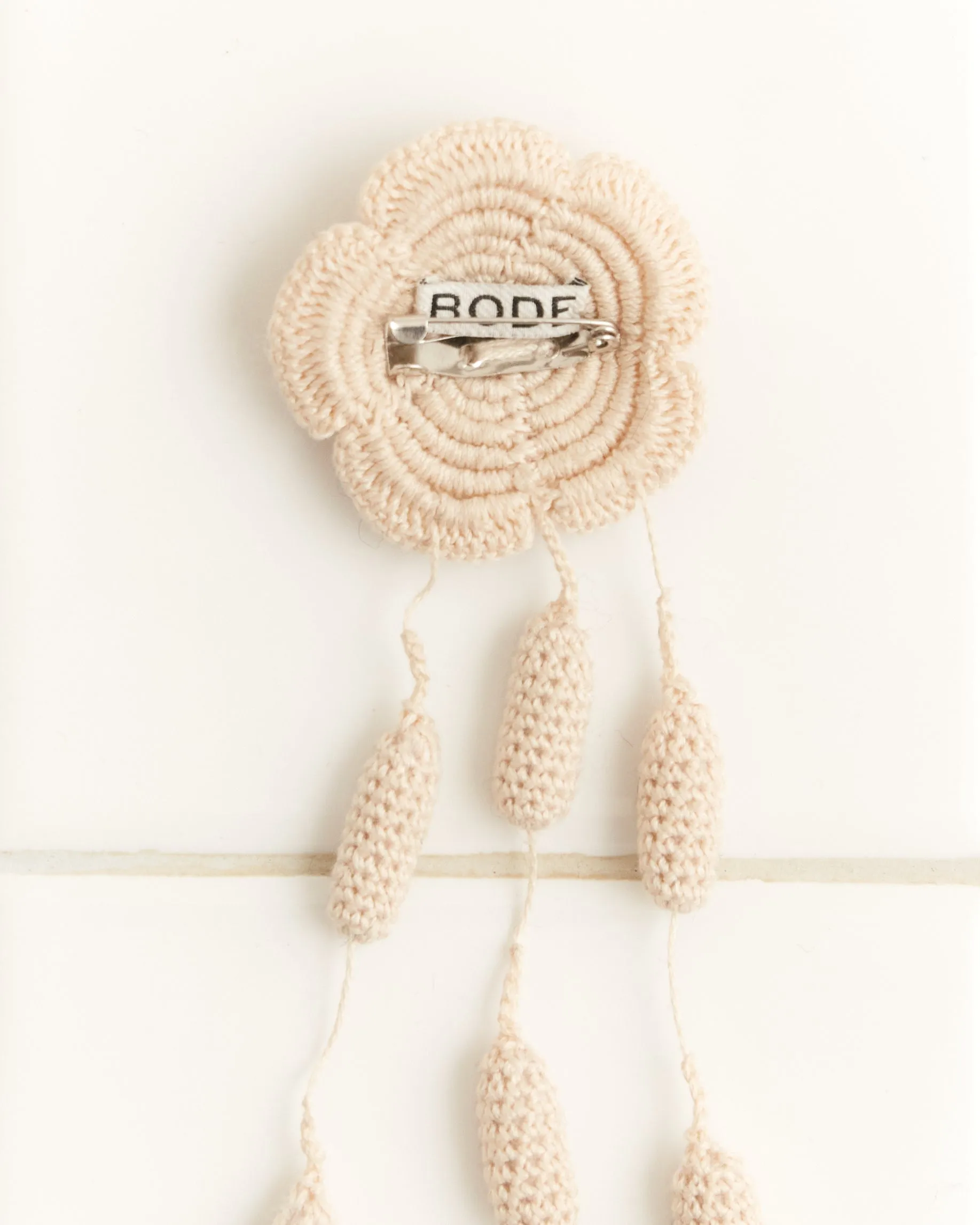 Blossom Brooch - Cream sold by BODE product image thumbnail 2