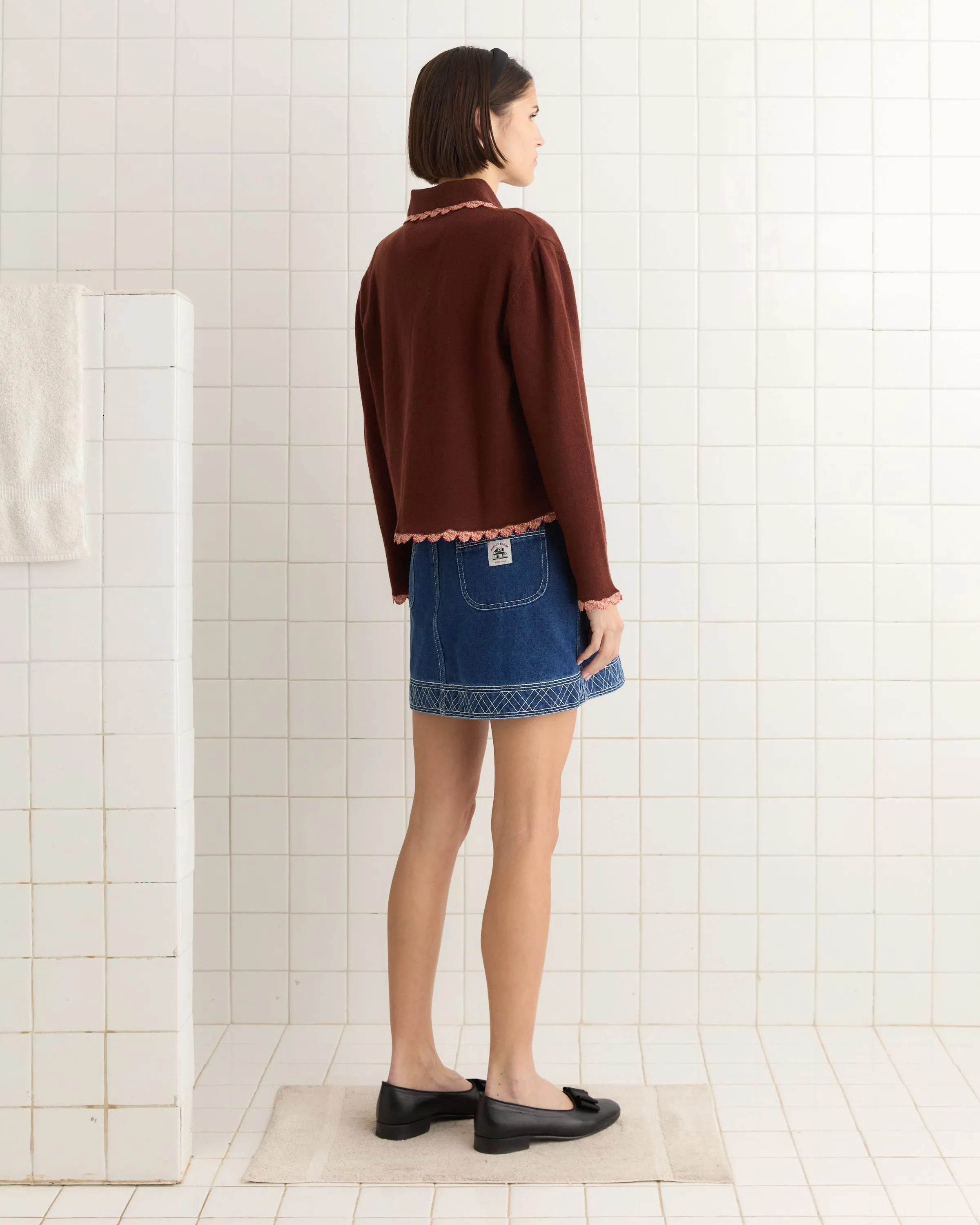 Rookie Cardigan sold by BODE product image thumbnail 3