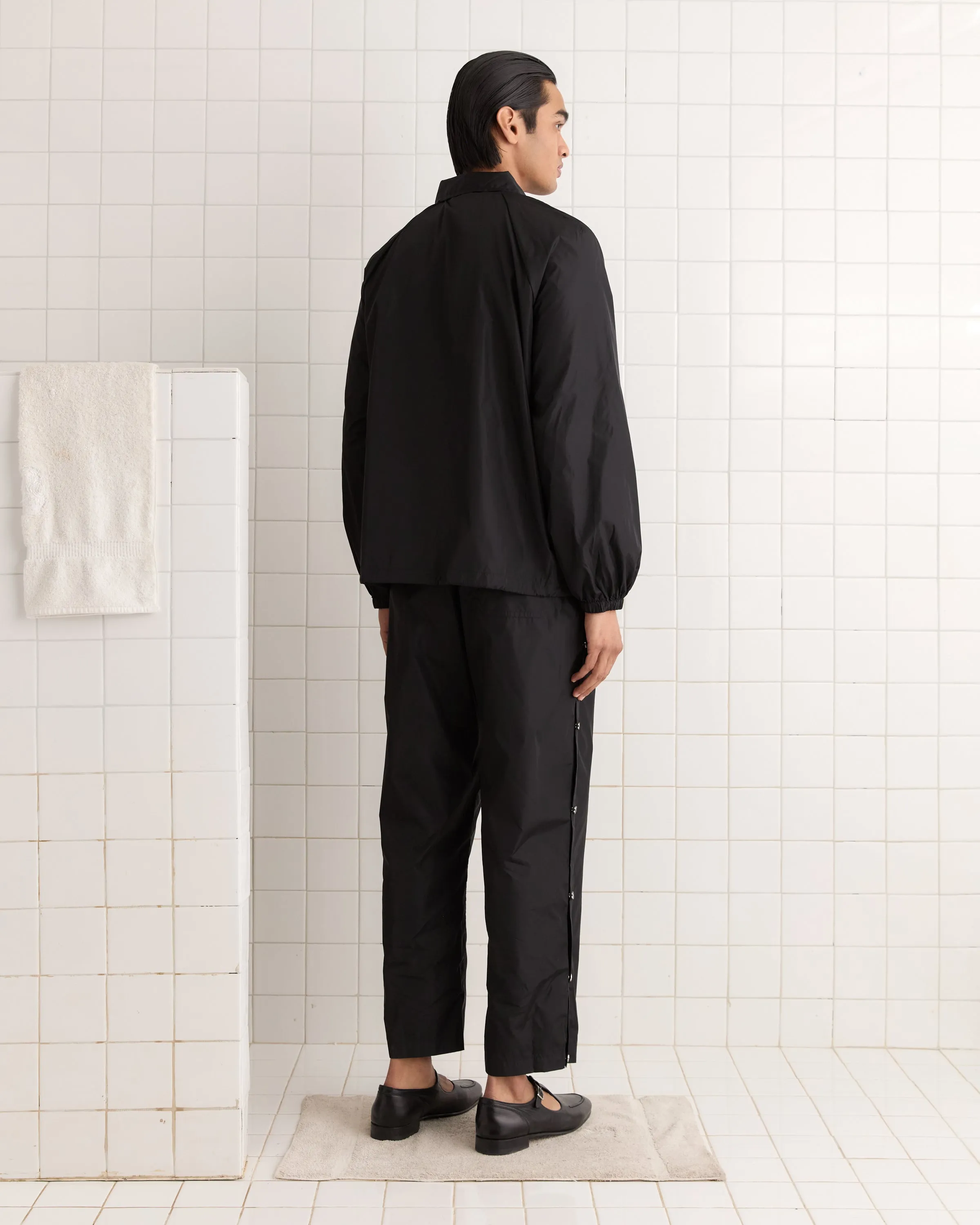 Nylon Track Jacket - Black sold by BODE product image thumbnail 3