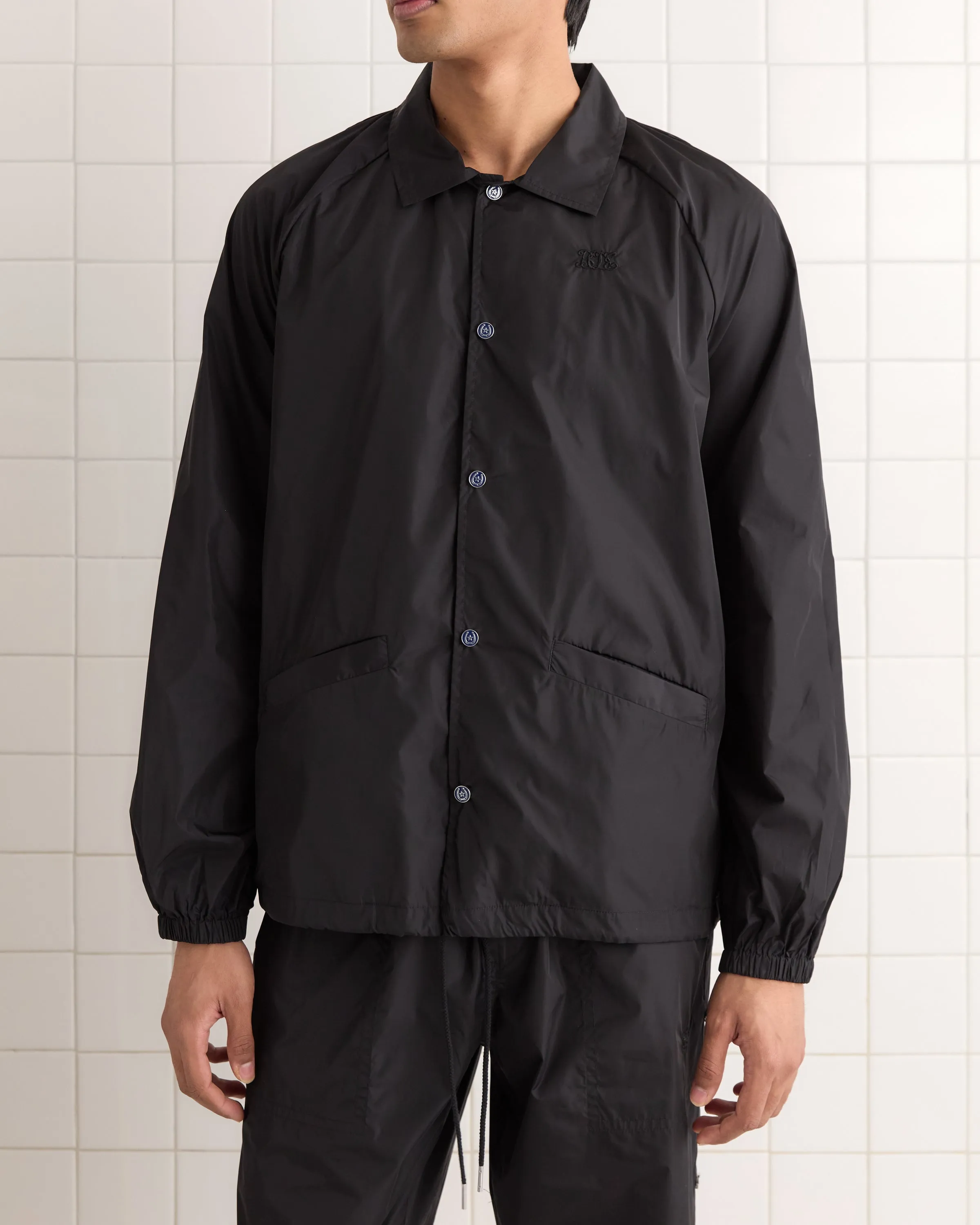 Nylon Track Jacket - Black sold by BODE product image thumbnail 2