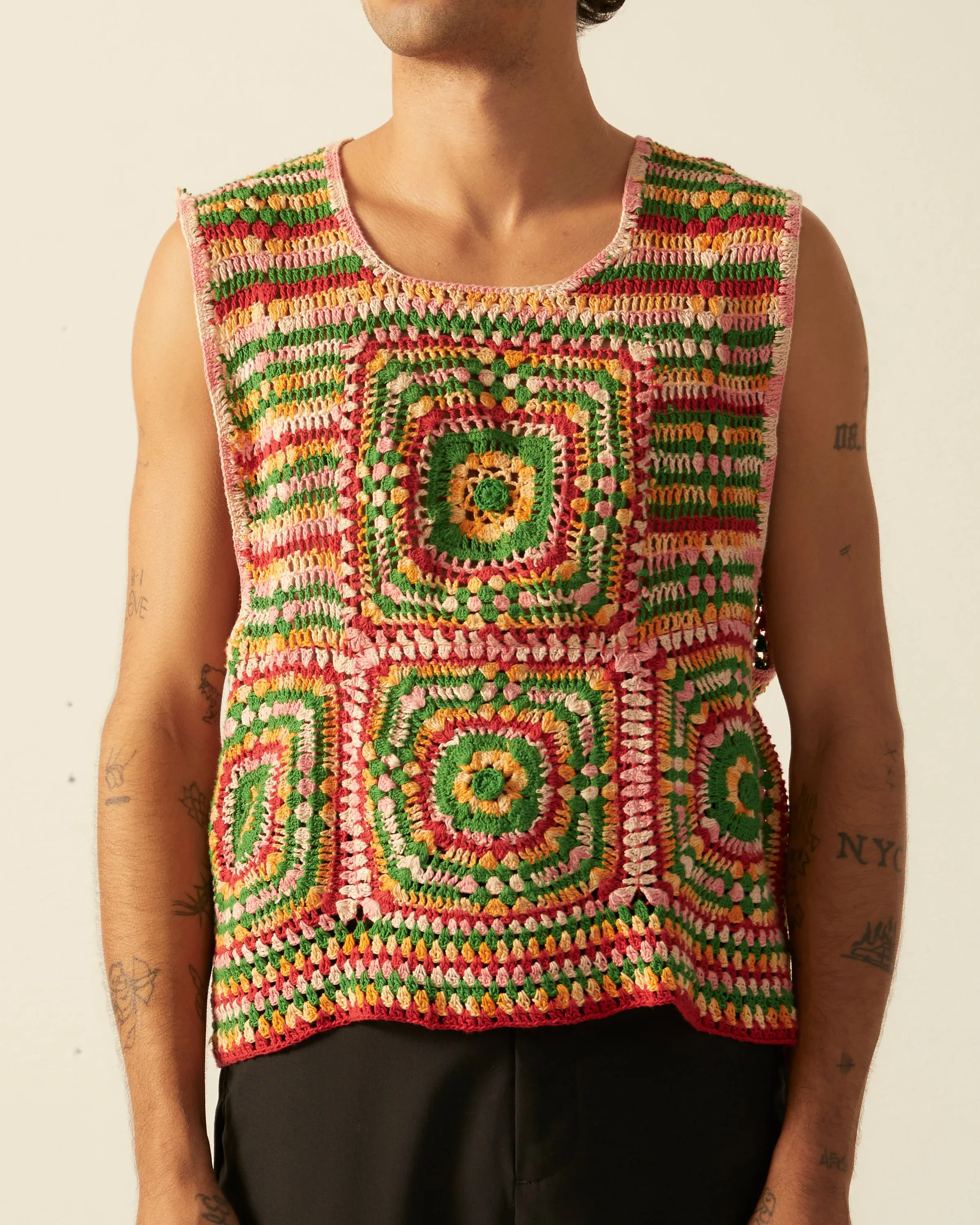 Manchester Crochet Tank sold by BODE product image thumbnail 2