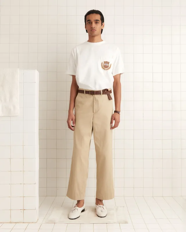 Sportsman Patch Pocket Tee made by BODE