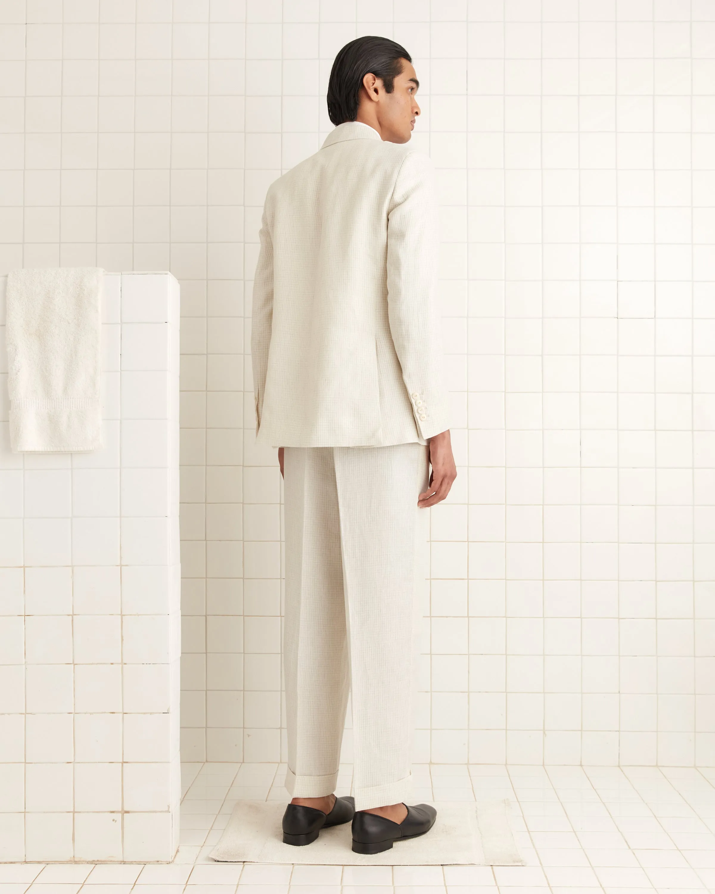 Nelson Single-Breasted Suit Jacket sold by BODE product image thumbnail 3