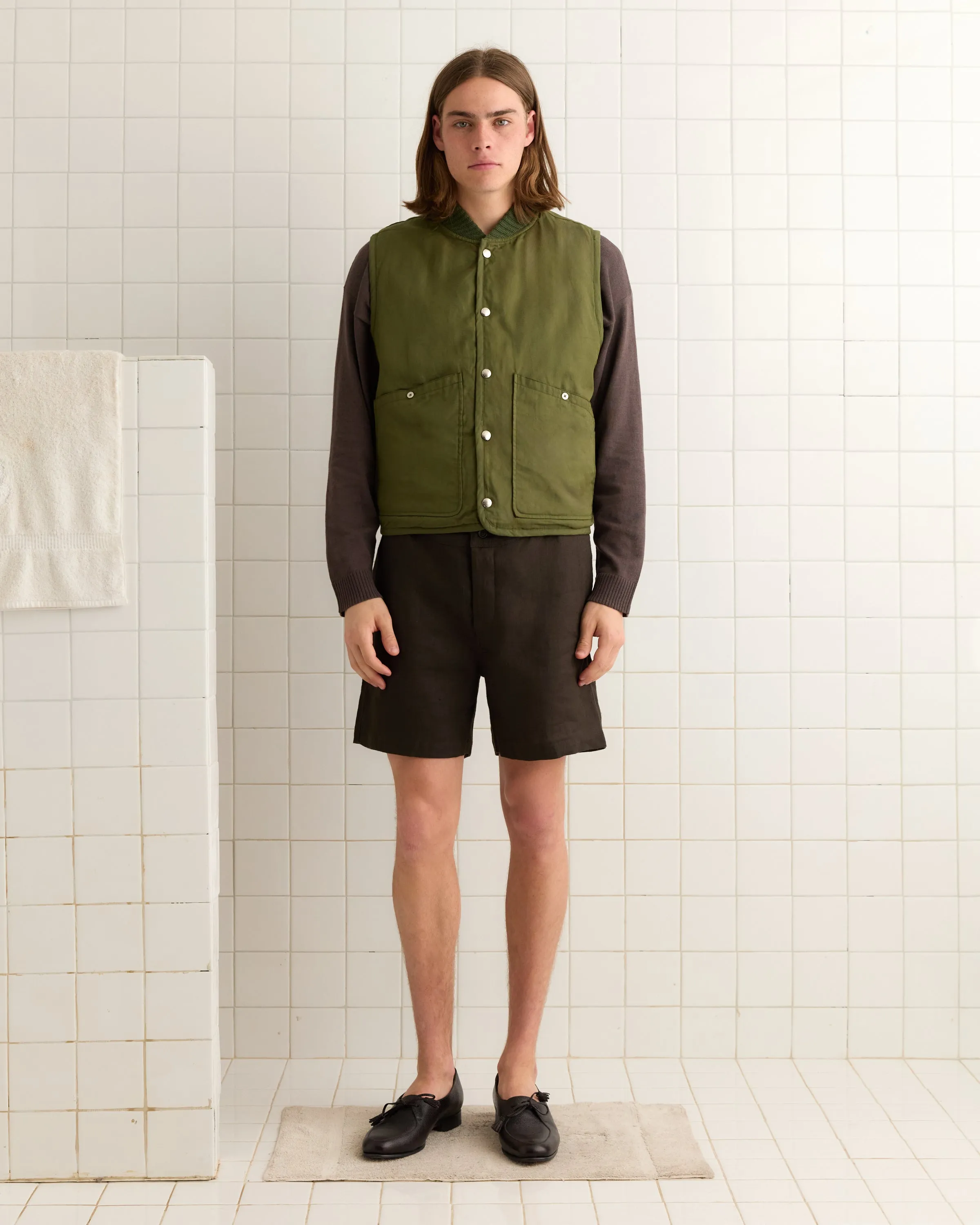 Crittendon Quilted Vest sold by BODE product image thumbnail 4