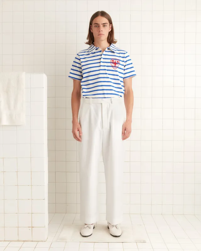 Piqué McNab Trousers sold by BODE