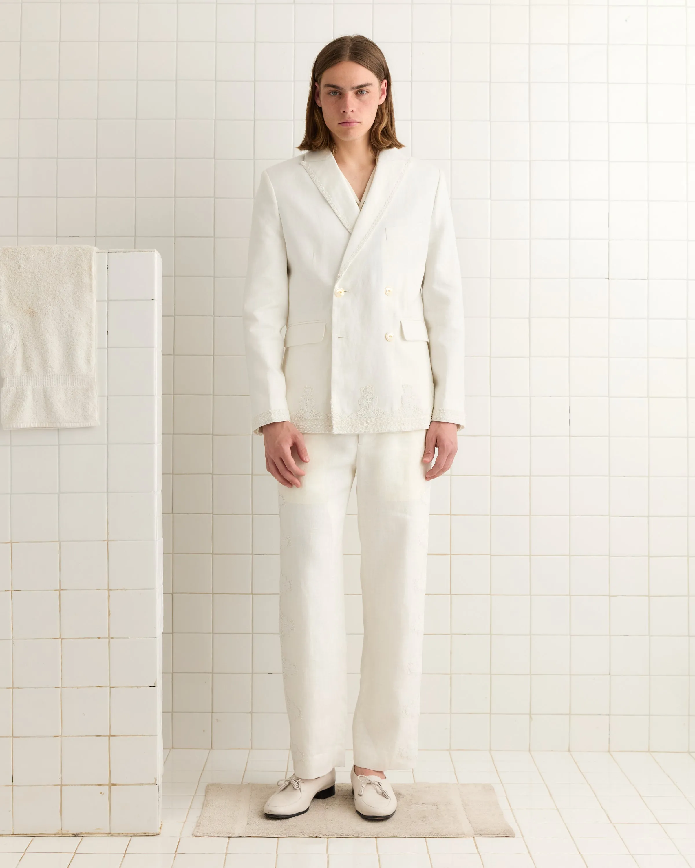 Salt Marsh Suit Jacket sold by BODE