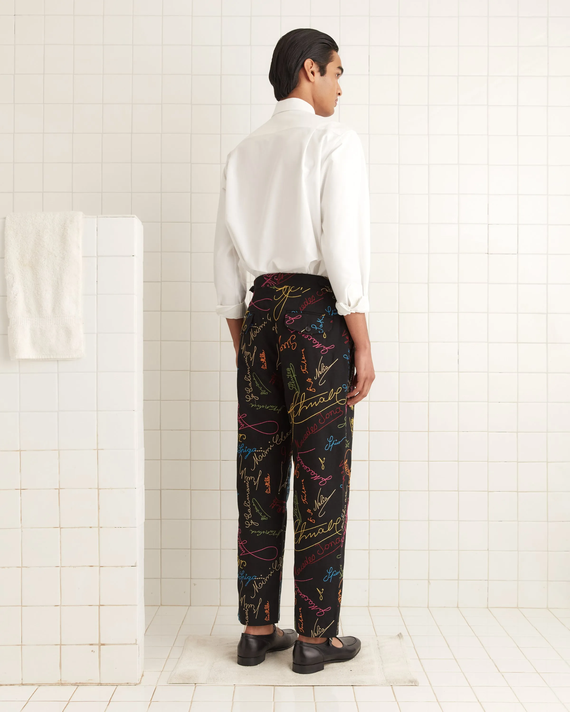 Signature Scrawl Trousers sold by BODE product image thumbnail 3