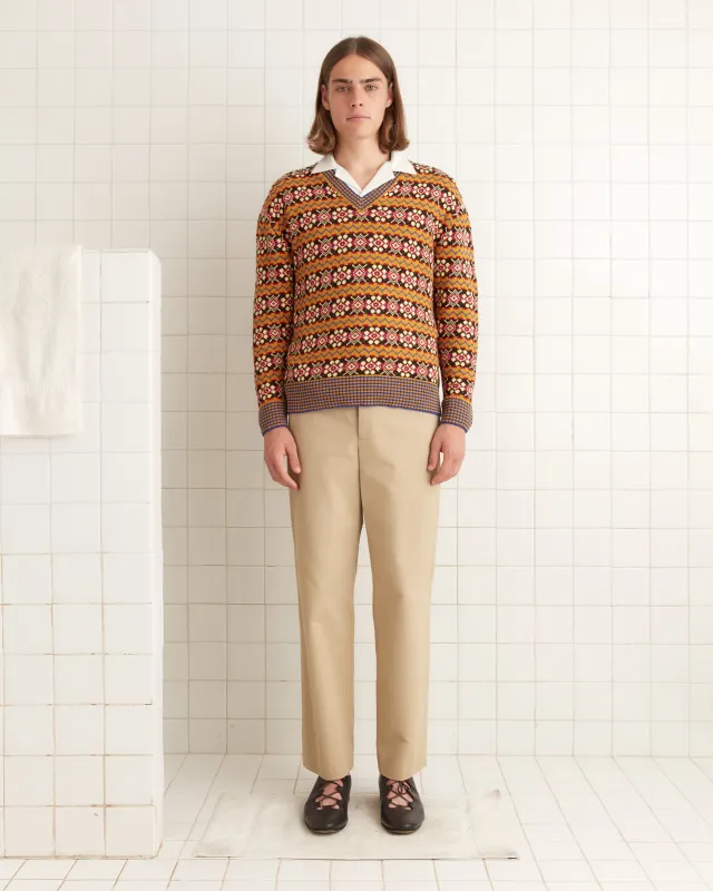 Bracken Sweater sold by BODE