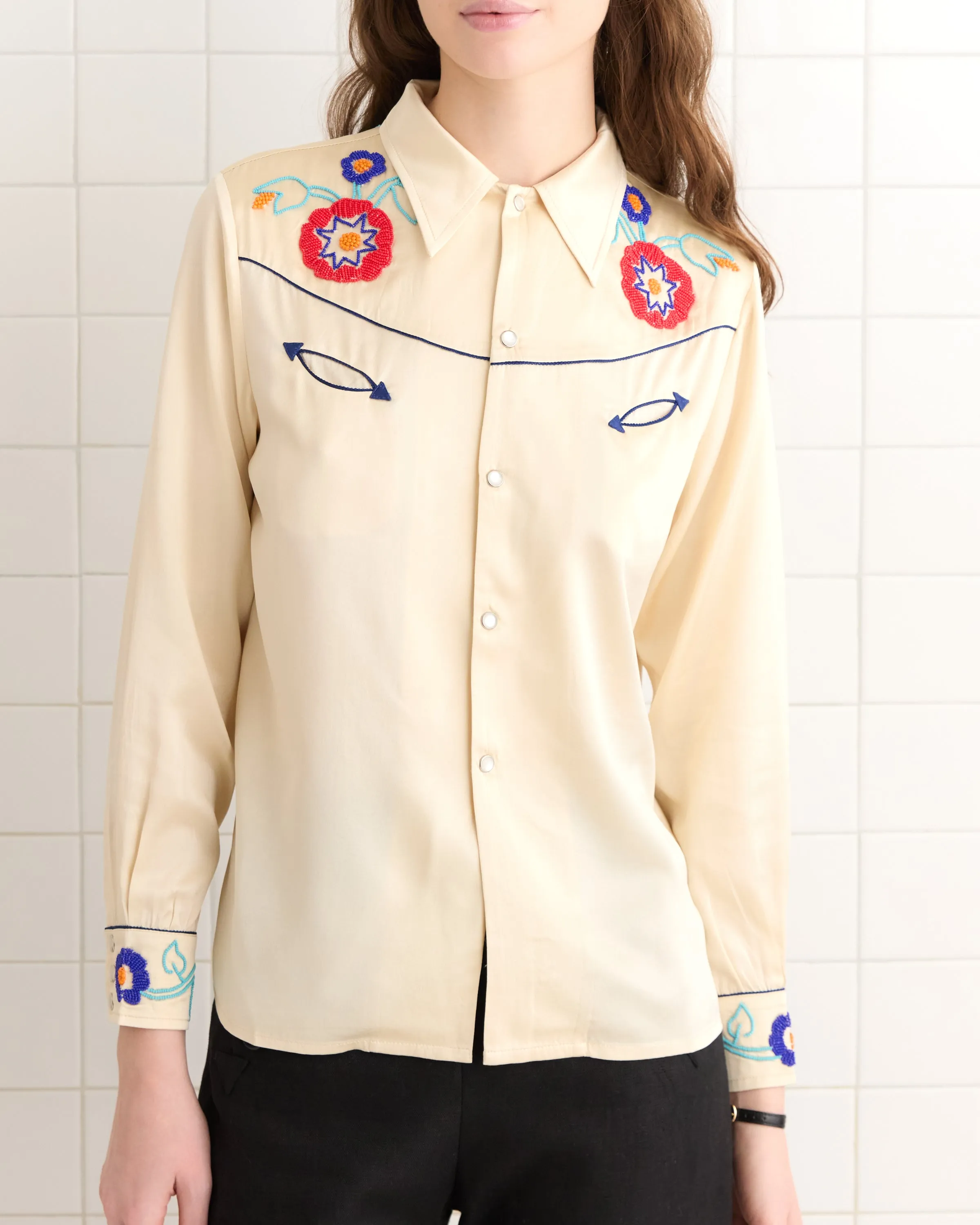 Garden Party Western Shirt sold by BODE product image thumbnail 2