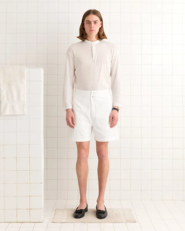 Piqué Plissé Cot Shorts sold by BODE