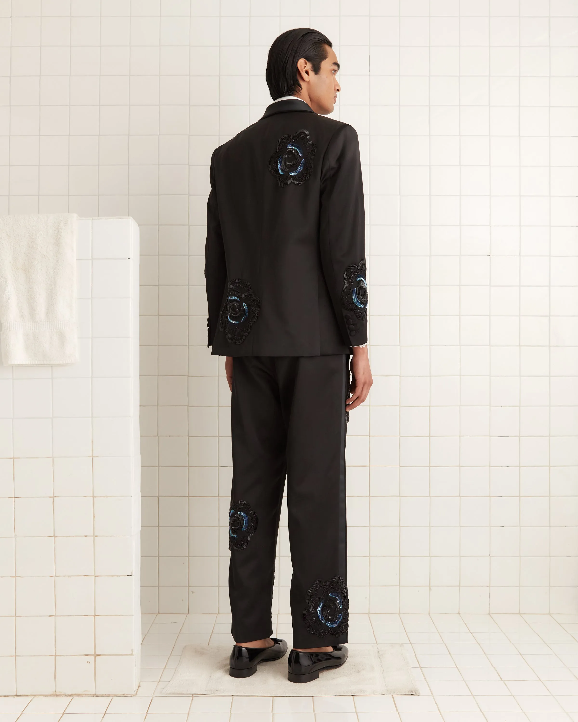 Poppy Shawl Collar Suit Jacket sold by BODE product image thumbnail 3