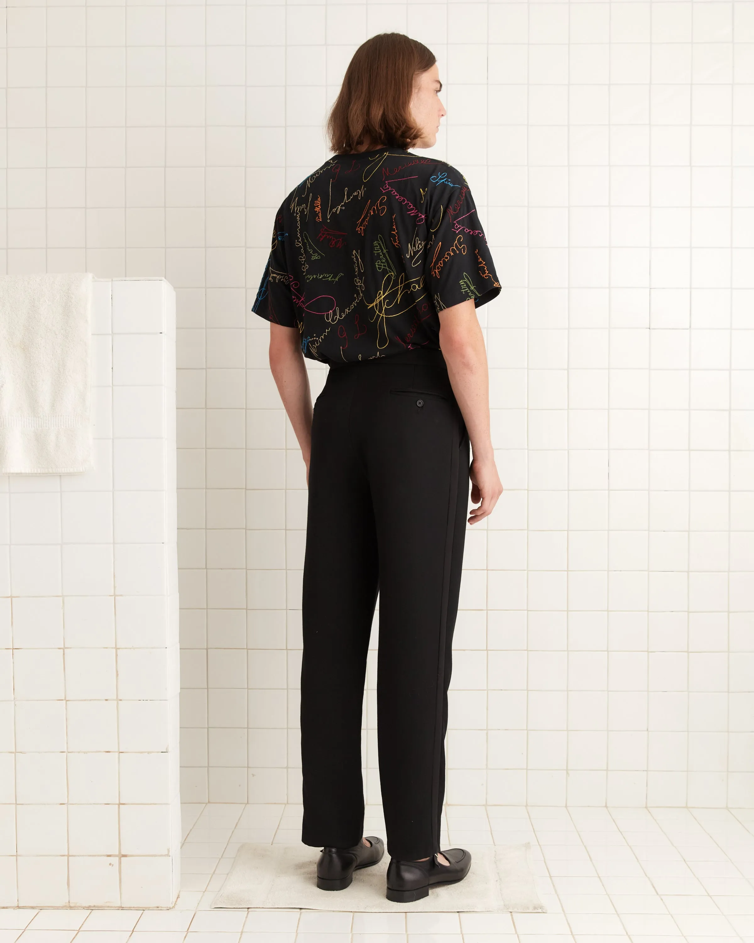 Signature Scrawl Boxy Tee sold by BODE product image thumbnail 3