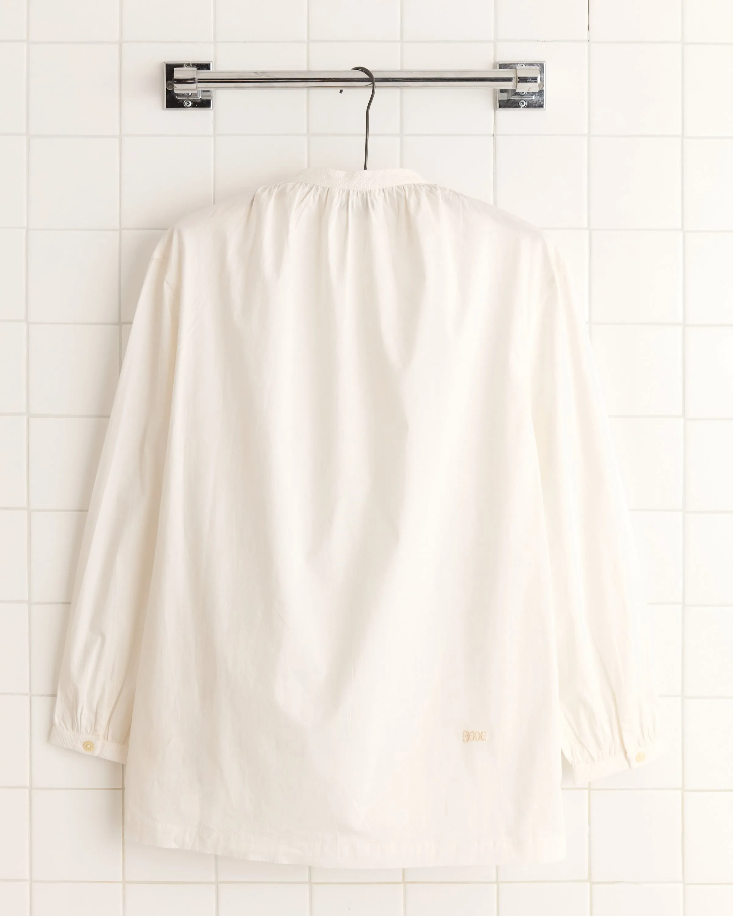 White Smock Shirt sold by BODE product image thumbnail 4