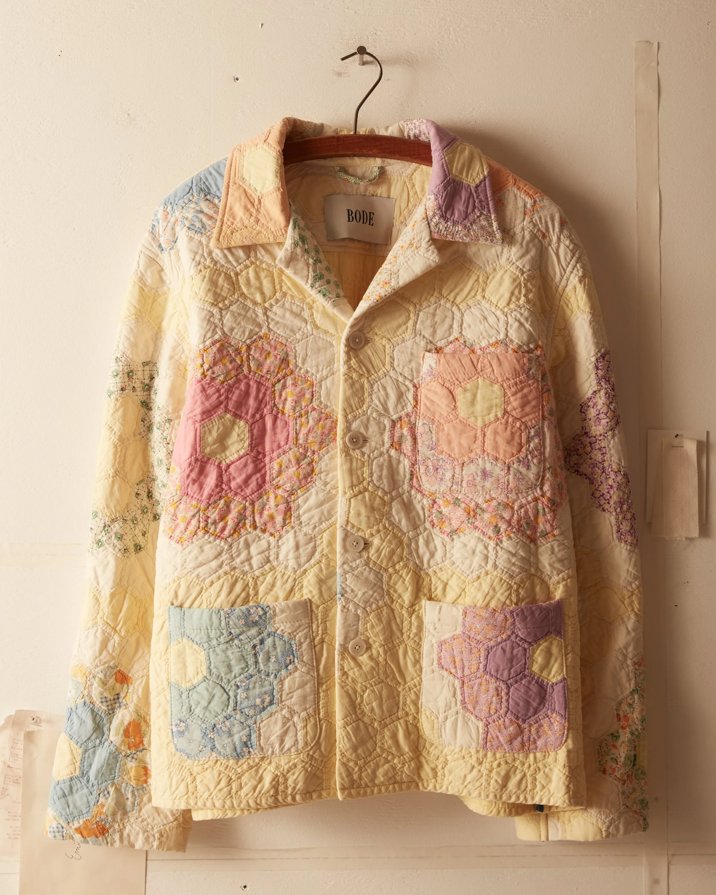 Honeycomb Crib Quilt Jacket sold by BODE product image thumbnail 4