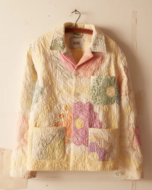 Honeycomb Crib Quilt Jacket sold by BODE