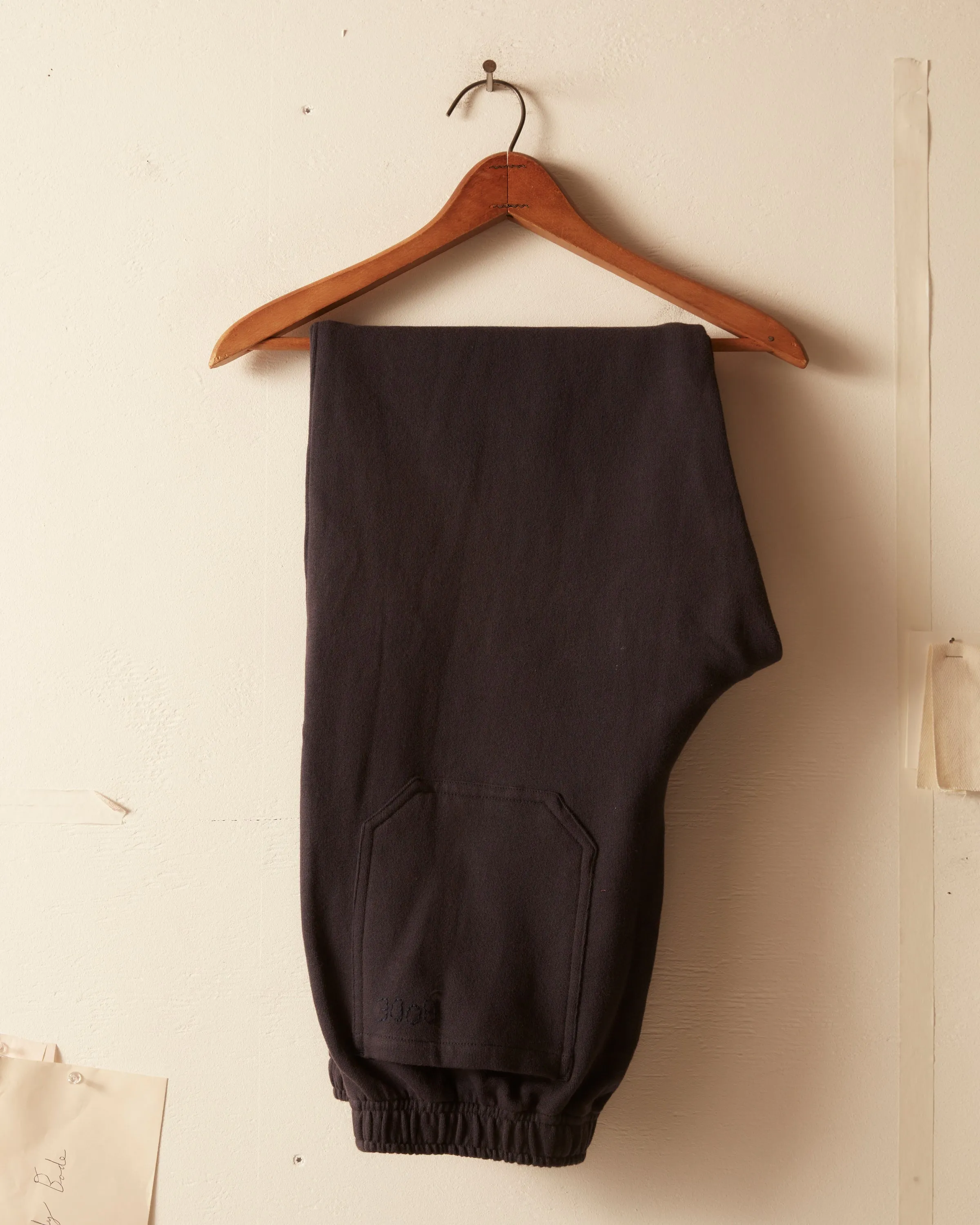 Solid Track Pant - Midnight sold by BODE
