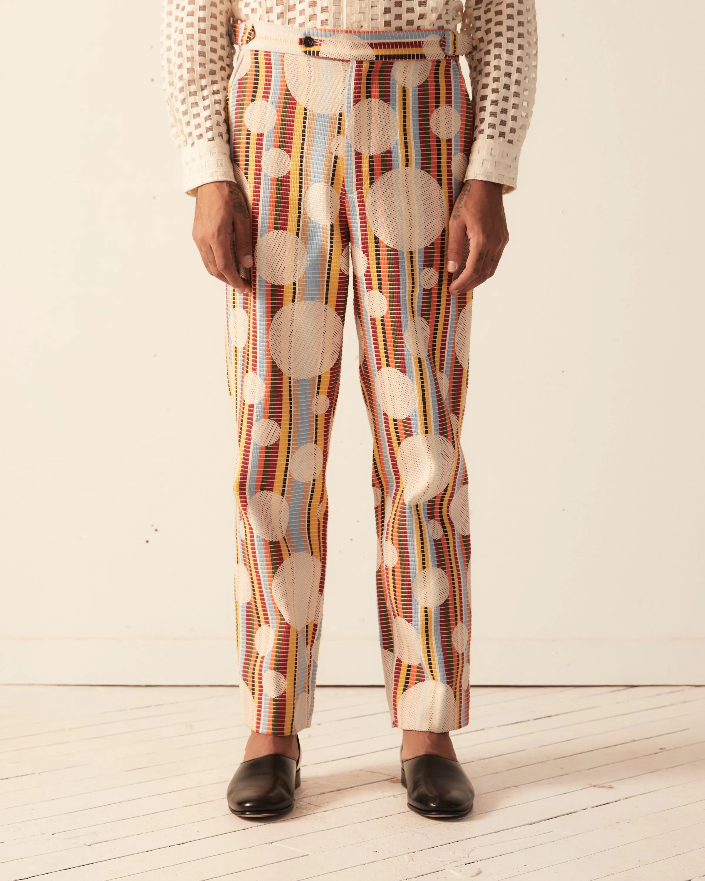 Bubble Jacquard Trousers sold by BODE product image thumbnail 2