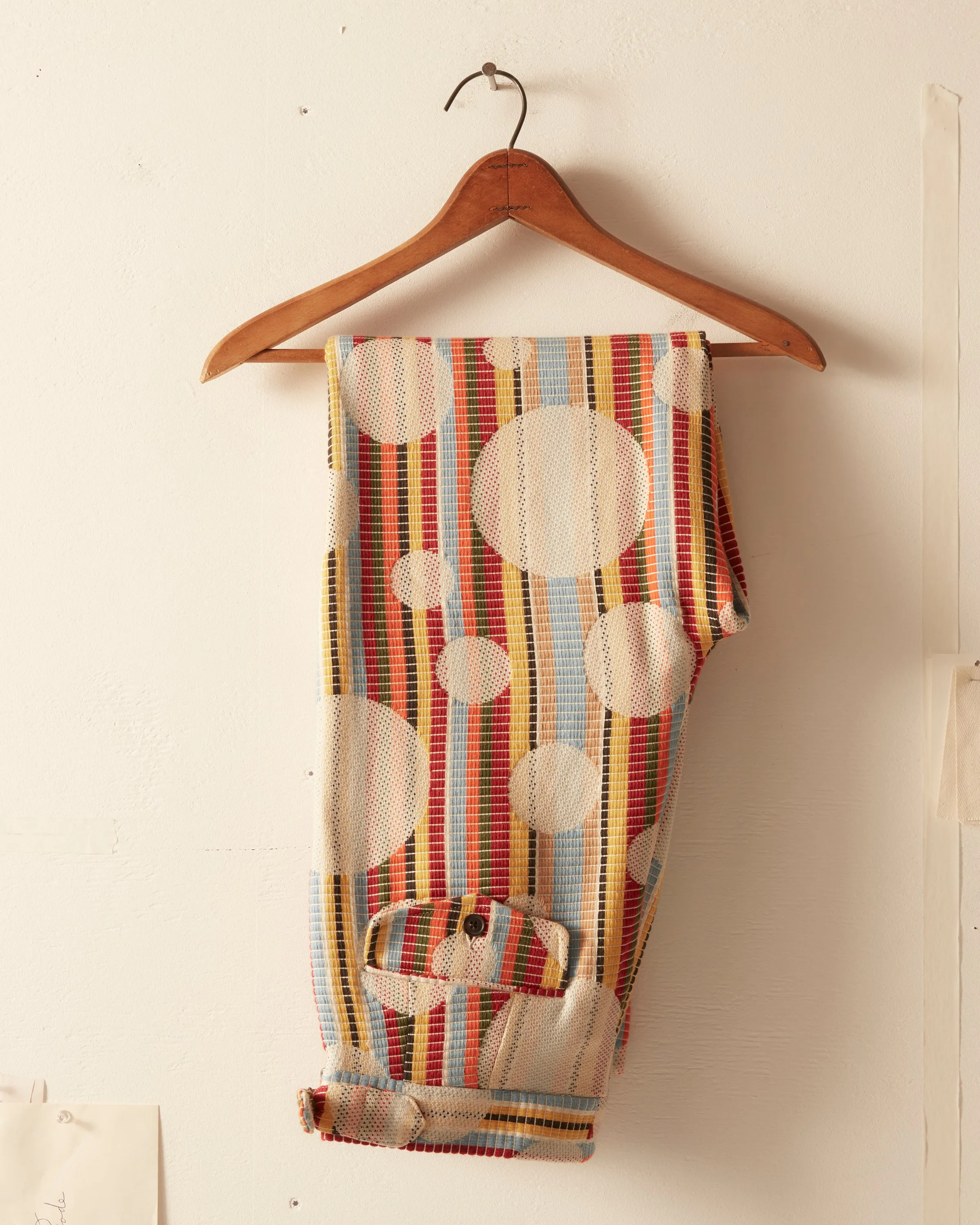 Bubble Jacquard Trousers sold by BODE