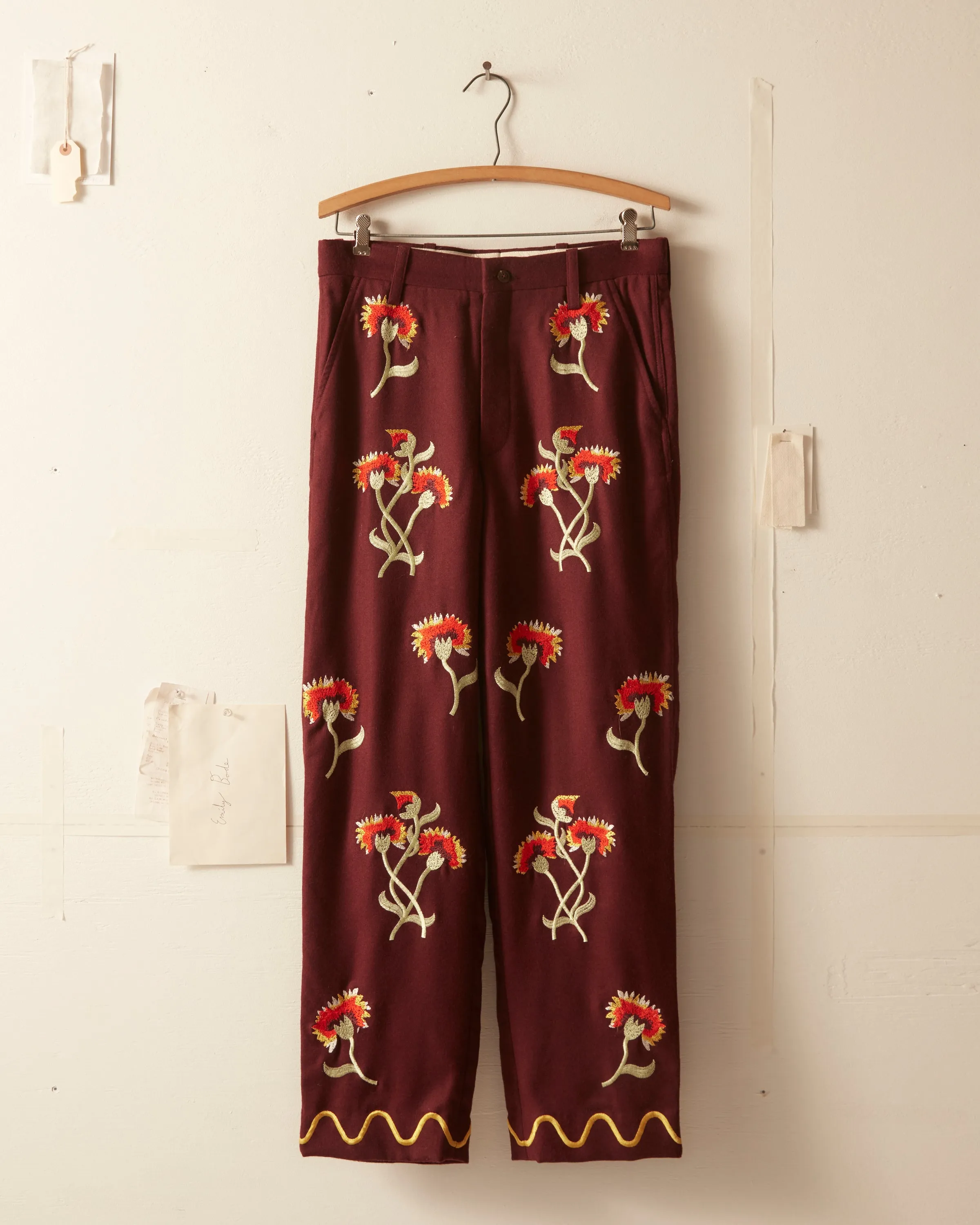 French Marigold Trousers sold by BODE product image thumbnail 2