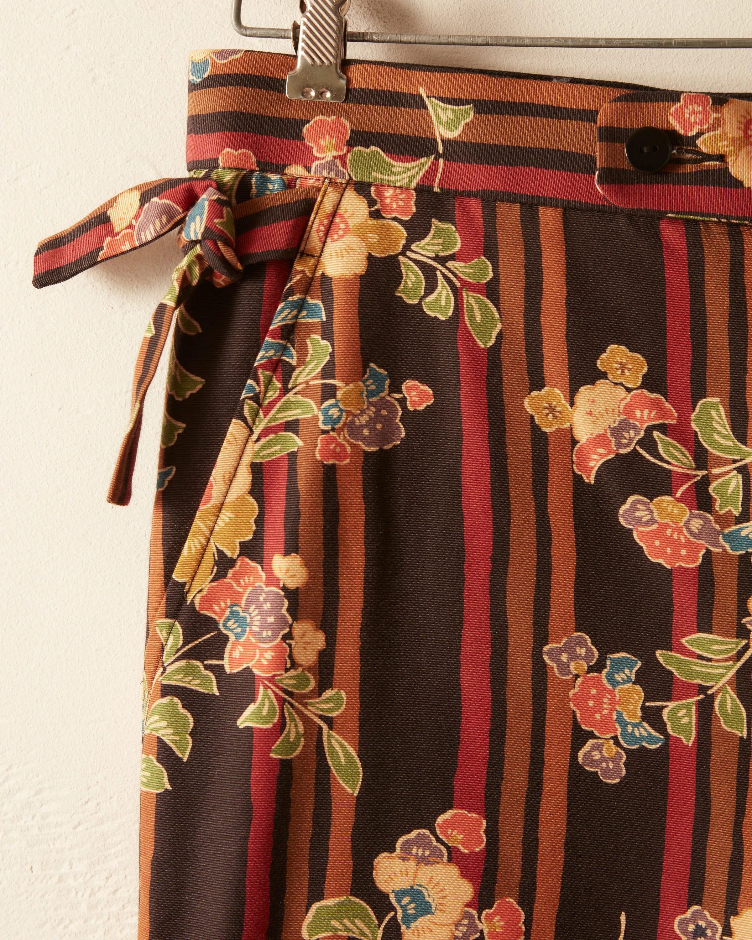 Butterfly Stripe Side Tie Trousers sold by BODE product image thumbnail 3