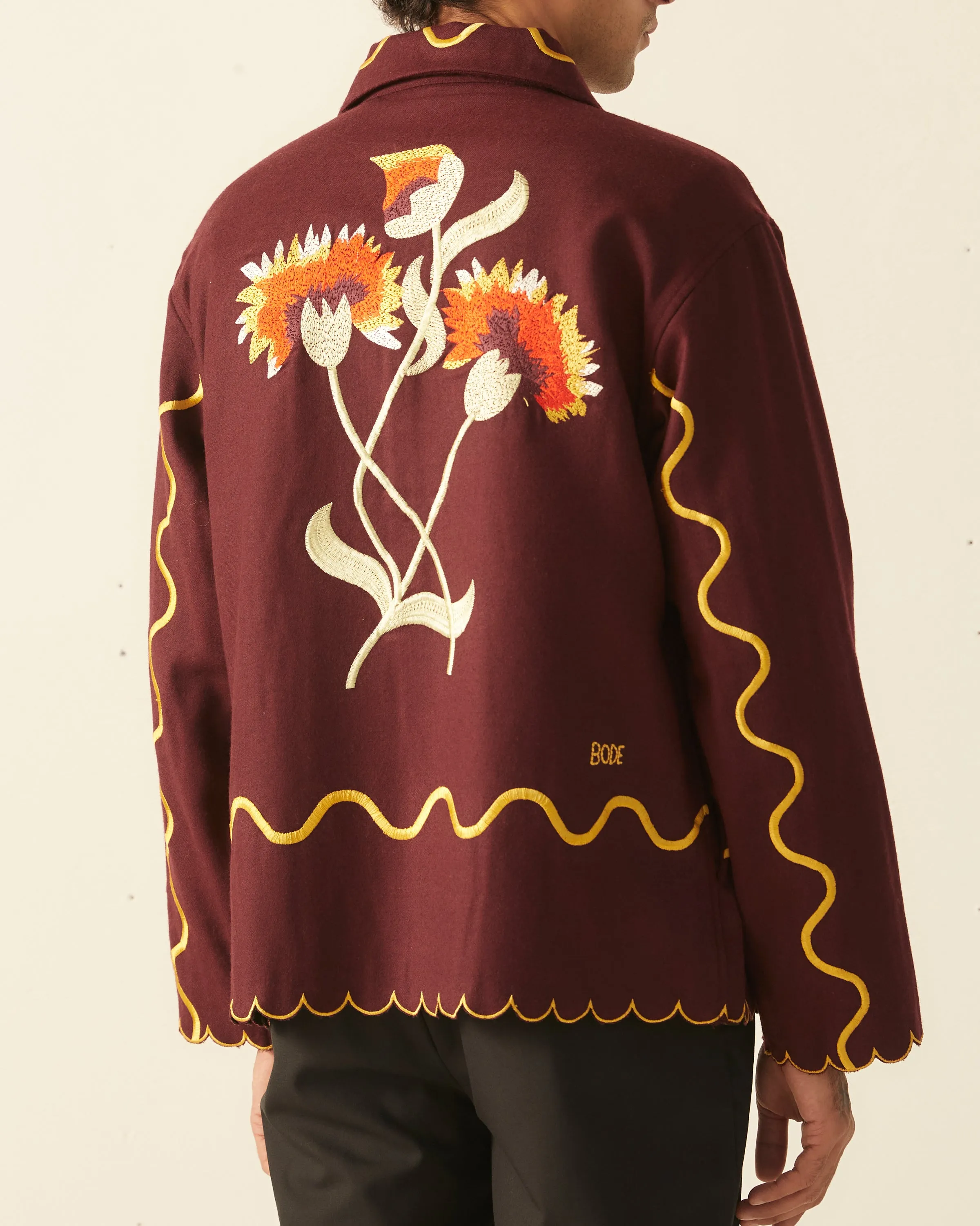 French Marigold Jacket sold by BODE product image thumbnail 4