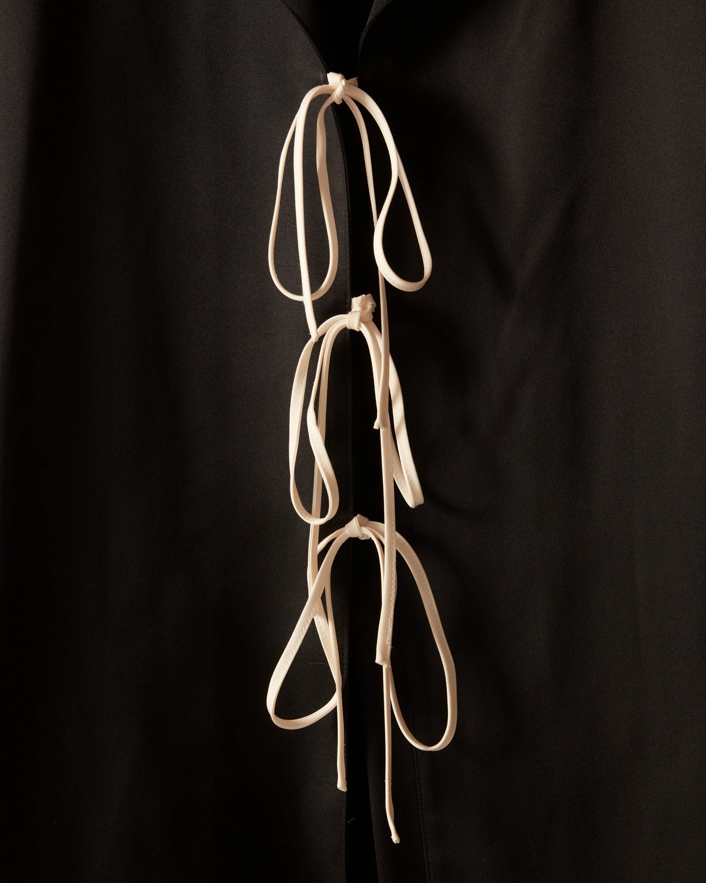 Micro Tie Tunic - Black sold by BODE product image thumbnail 2