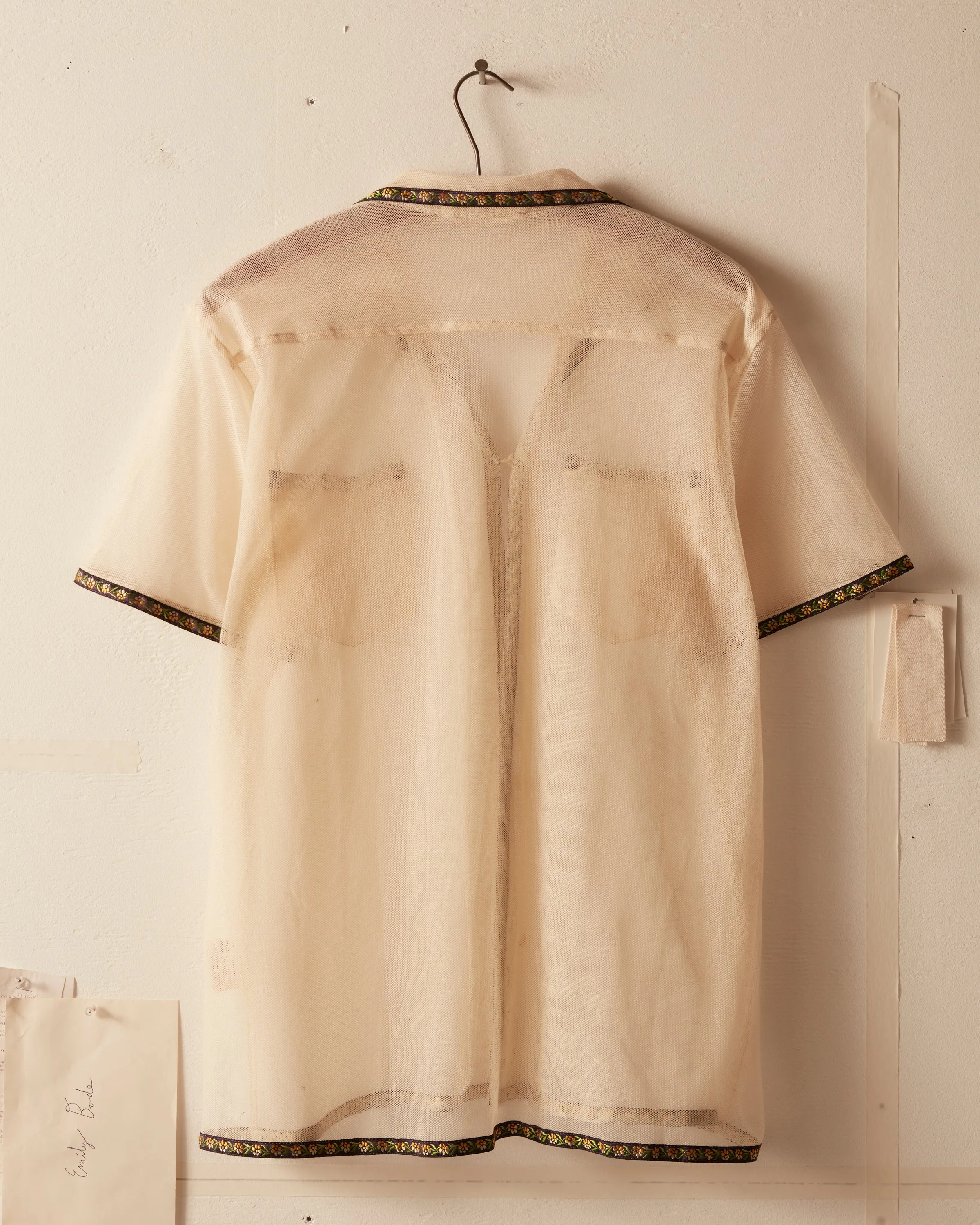 Floret Border Short Sleeve Shirt sold by BODE product image thumbnail 3