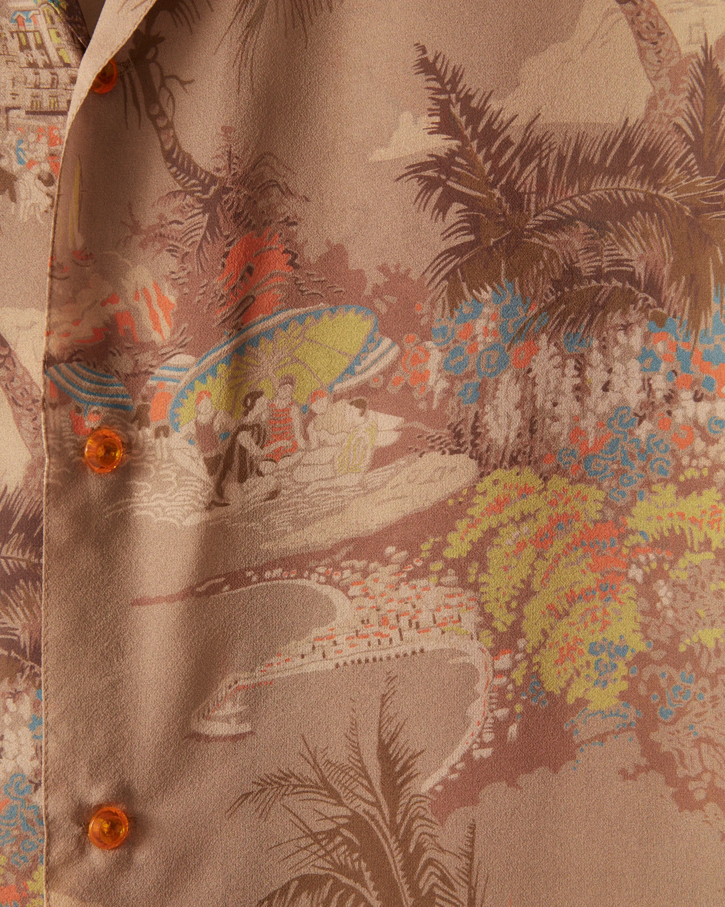 Riviera Print Short Sleeve Shirt sold by BODE product image thumbnail 3