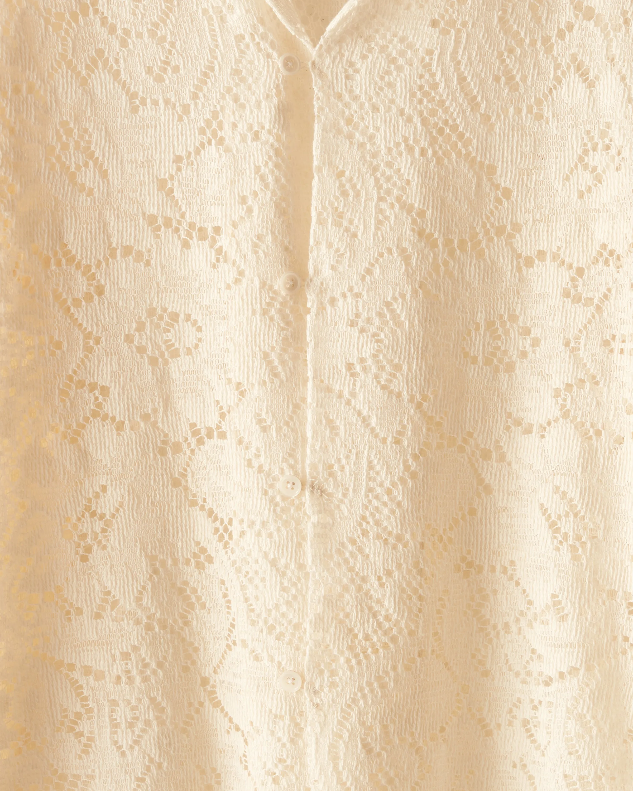 Sunroom Floral Lace Shirt - M/L sold by BODE product image thumbnail 2