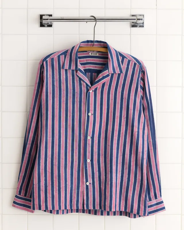 Pink Paint Stripe Shirt sold by BODE