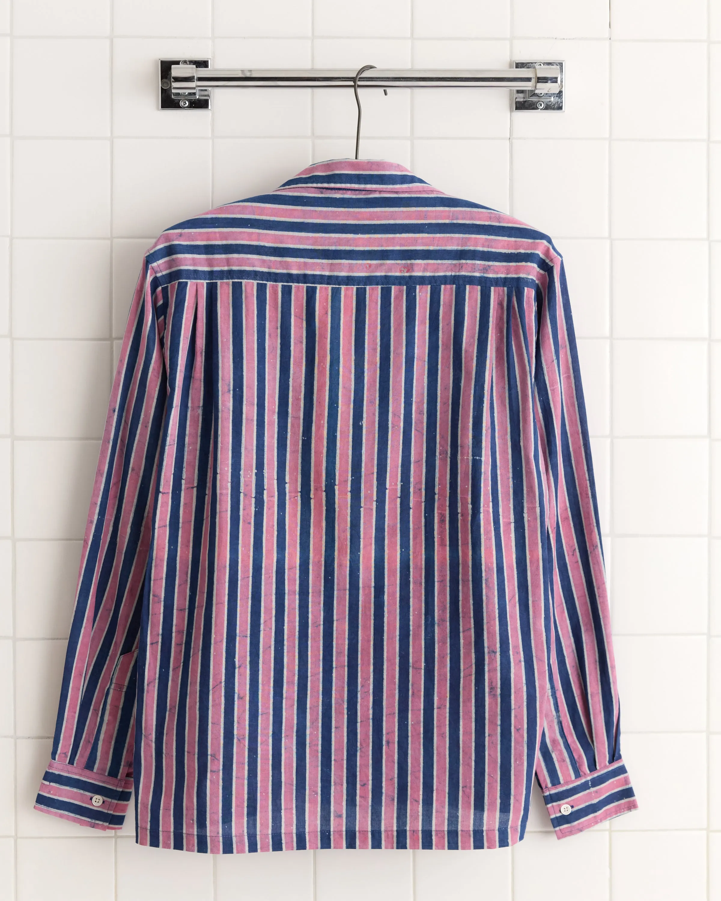 Pink Paint Stripe Shirt sold by BODE product image thumbnail 3