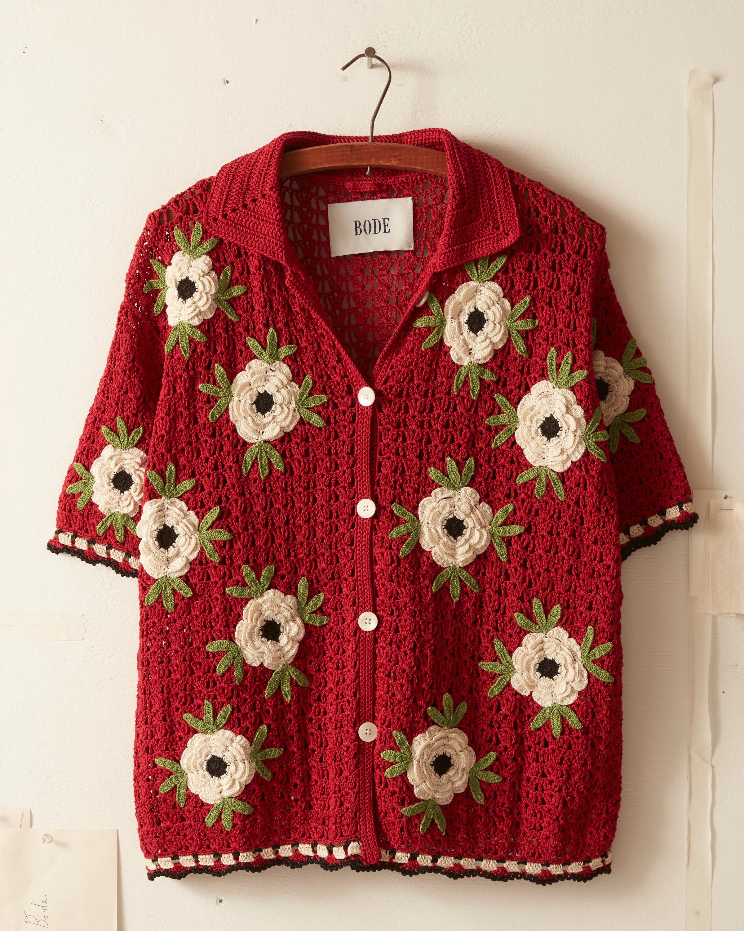 Winchester Rose Short Sleeve Shirt sold by BODE product image thumbnail 2