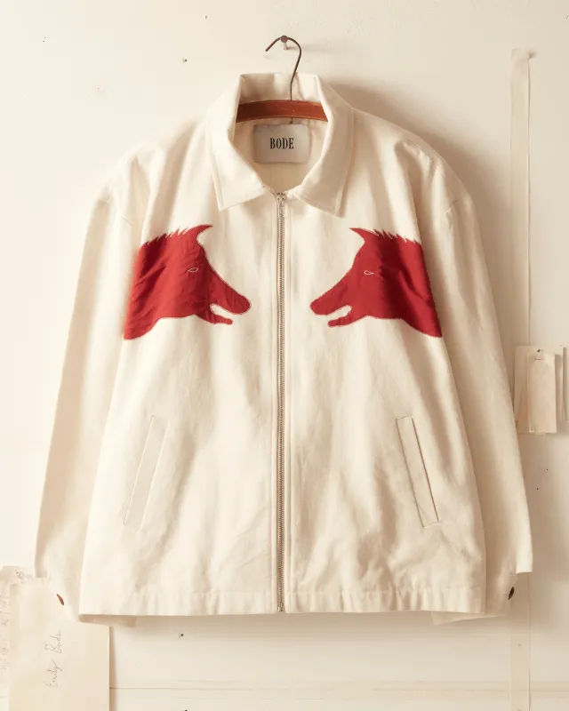 Boar Appliqué Jacket sold by BODE