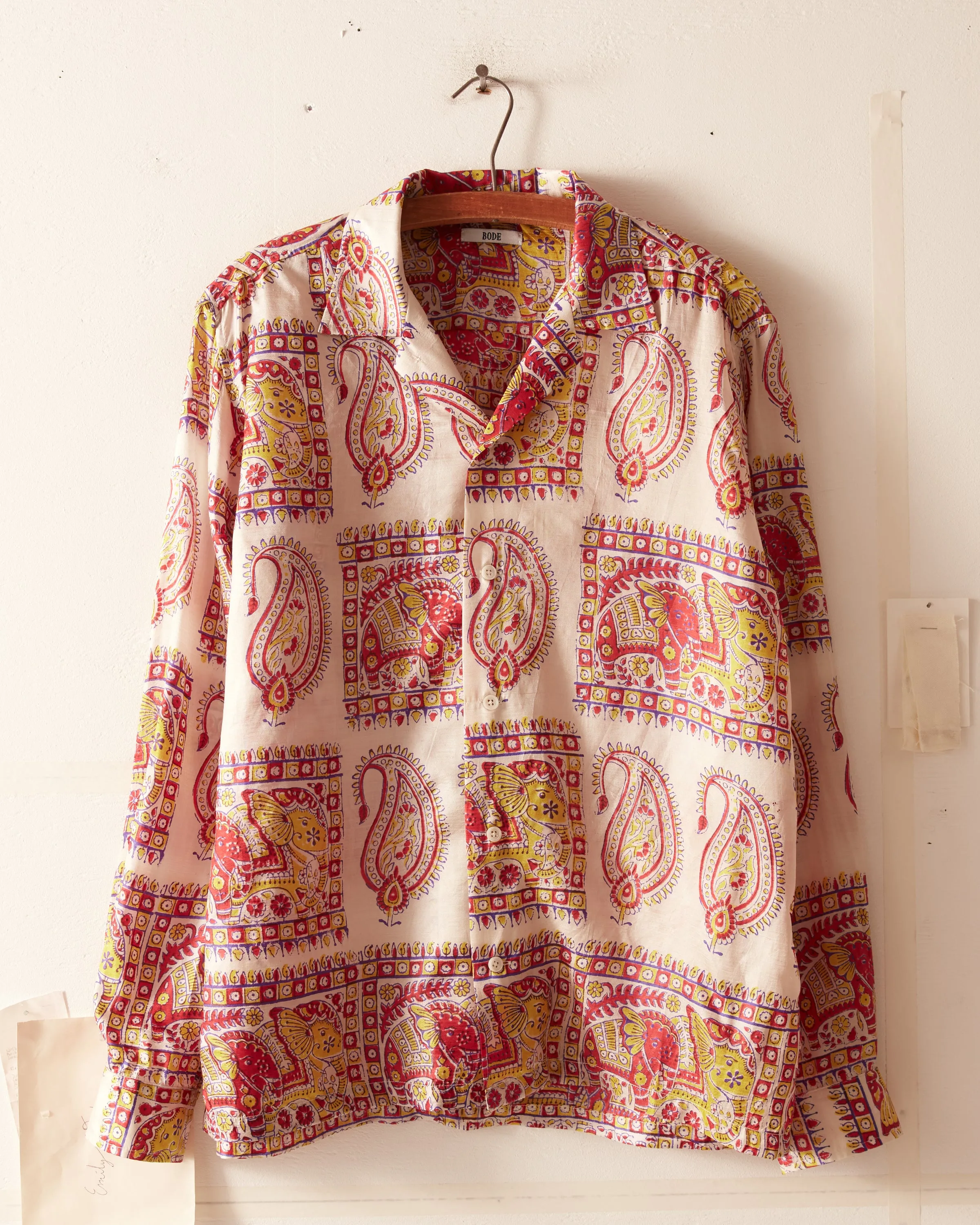 Royal Elephant Shirt - M/L sold by BODE