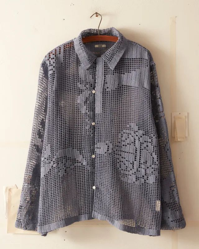 Pinot Crochet Shirt - L/XL sold by BODE