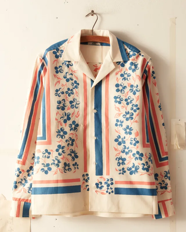 Plumeria Long Sleeve Shirt - XS/S sold by BODE