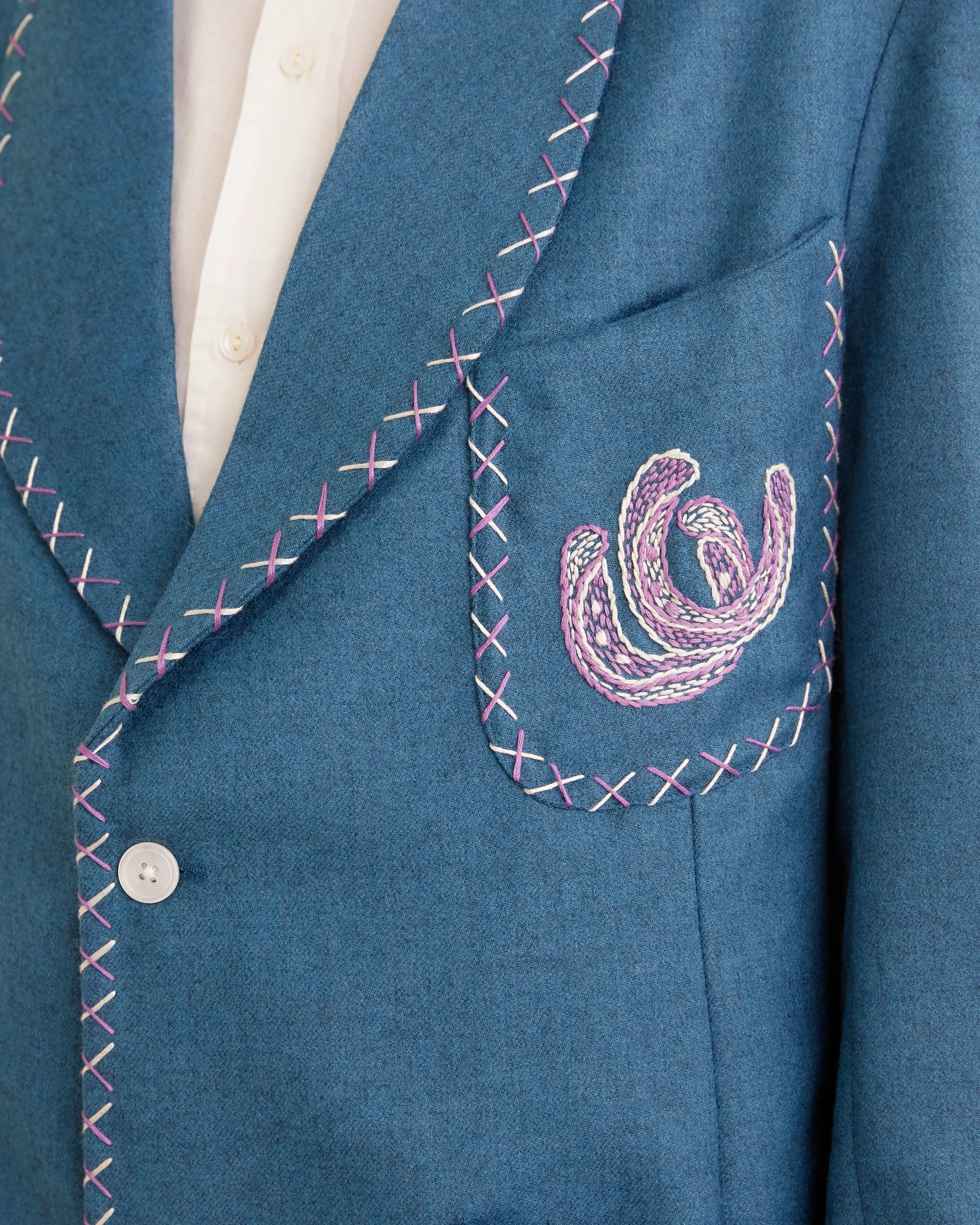 Fleur Souvenir Jacket sold by BODE product image thumbnail 2