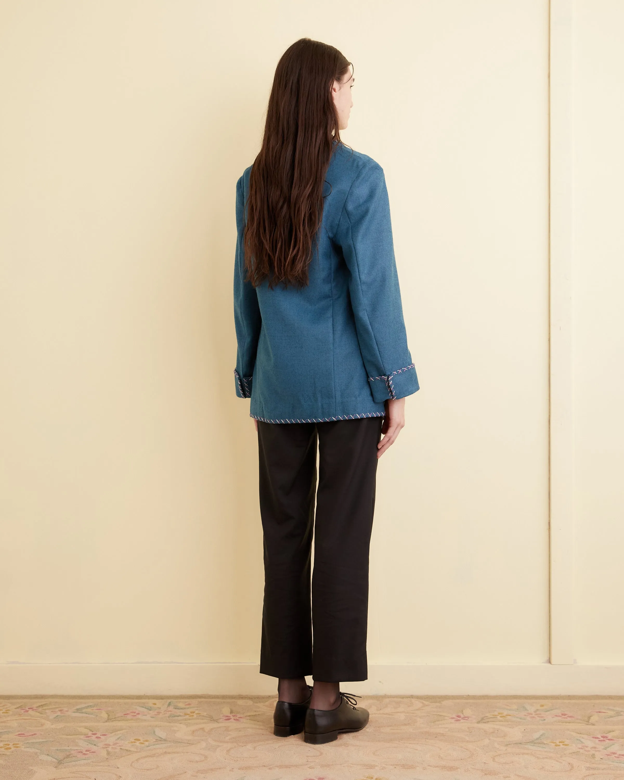 Fleur Souvenir Jacket sold by BODE product image thumbnail 3