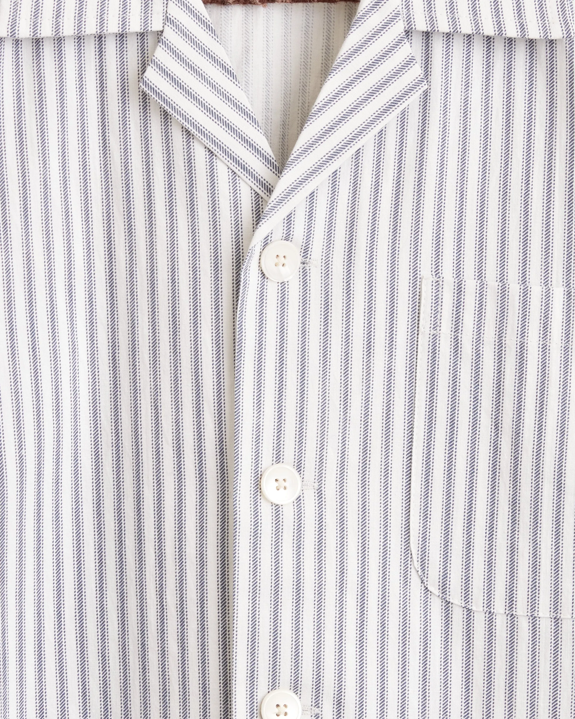 Slash Stripe Long Sleeve Shirt sold by BODE product image thumbnail 2