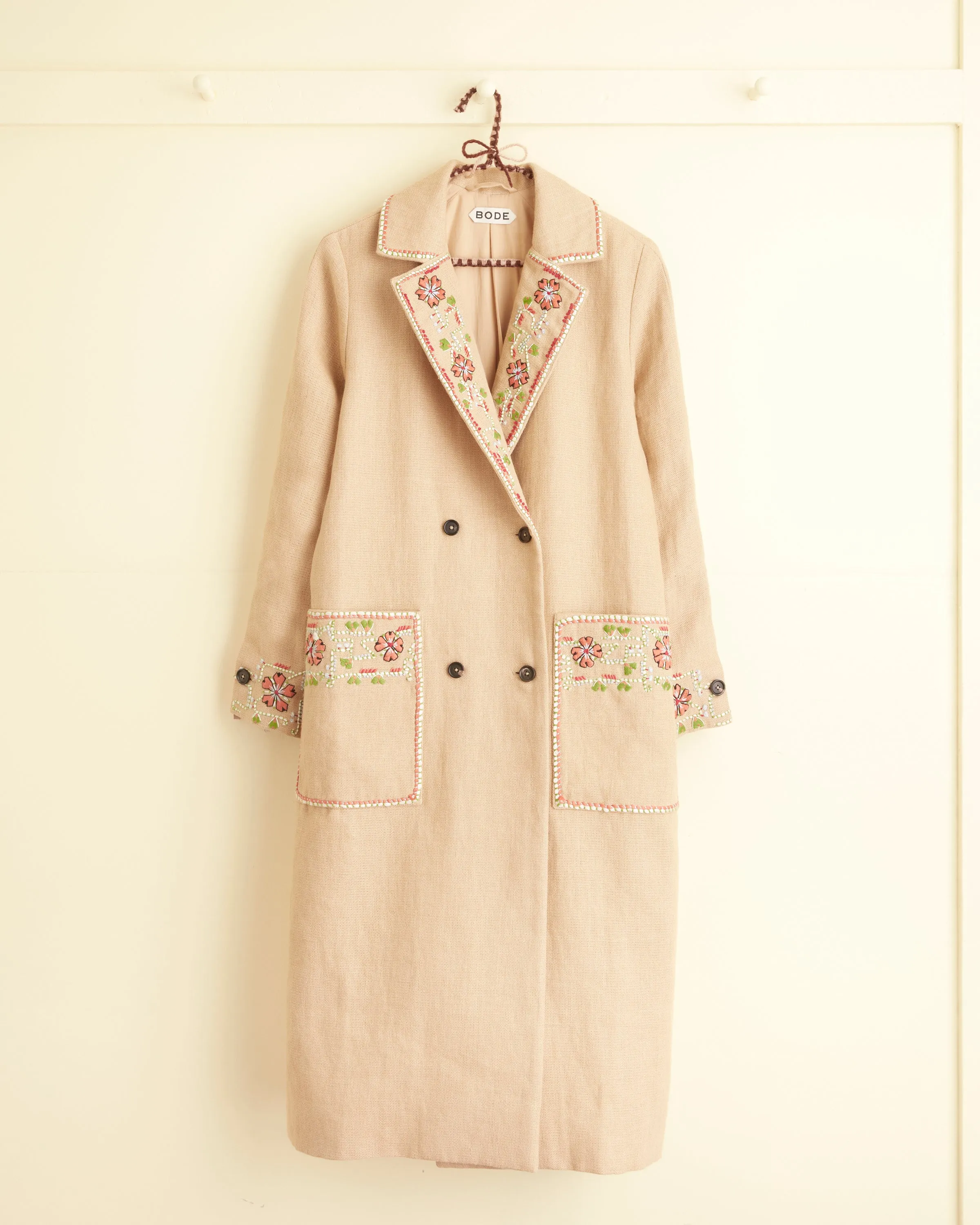 Embroidered Waxflower Coat sold by BODE product image thumbnail 2